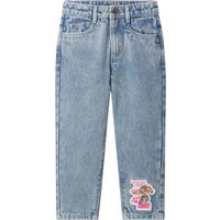LUPILU® Kinder Jeans, Relaxed Fit (Hellblau, 122/128)