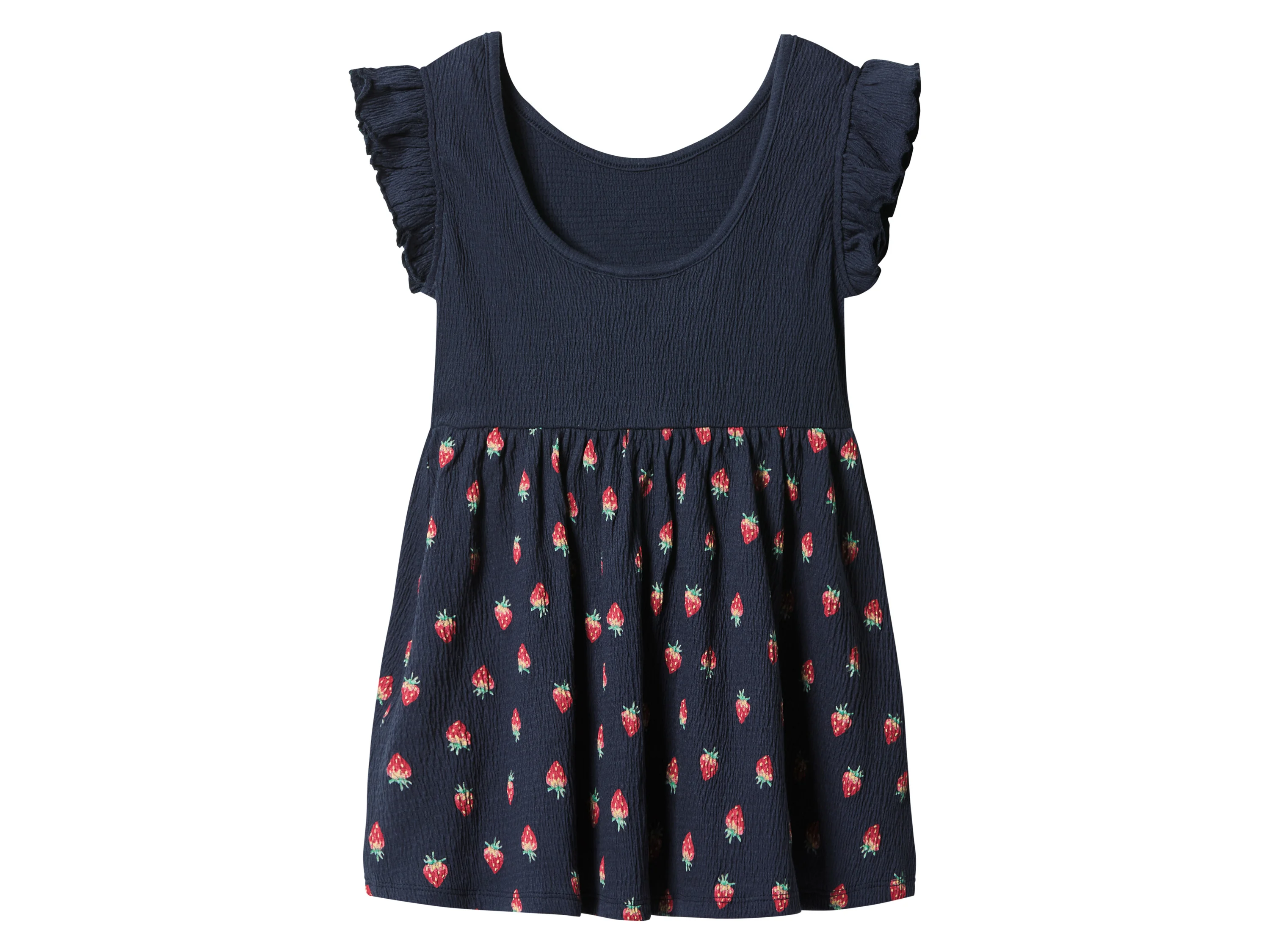 LUPILU® Kinder Kleid (Navy, 110/116) – Bild 3 von 4
