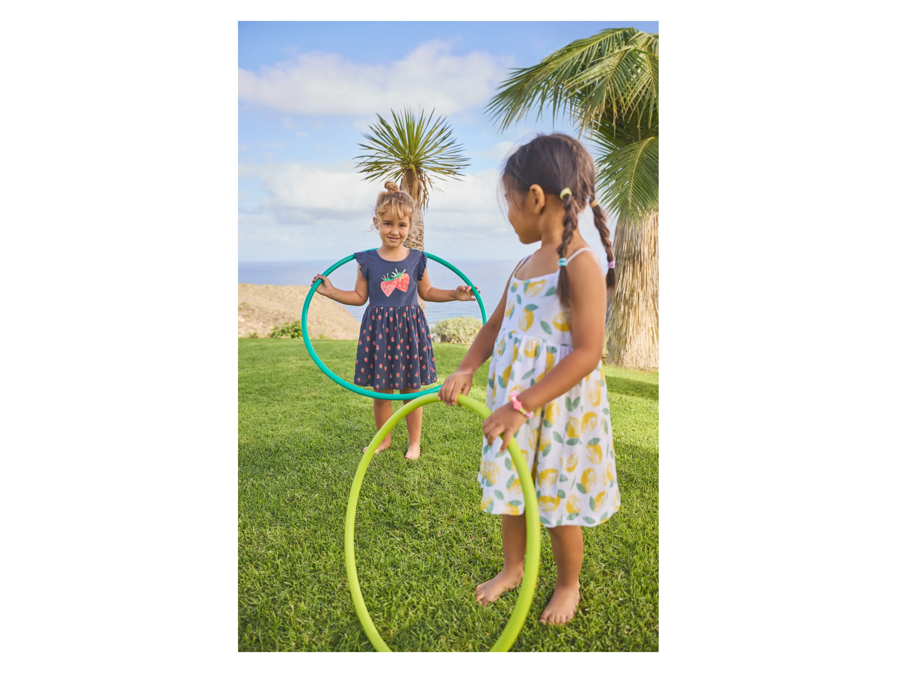LUPILU® Kinder Kleid (Navy, 110/116) – Bild 4 von 4