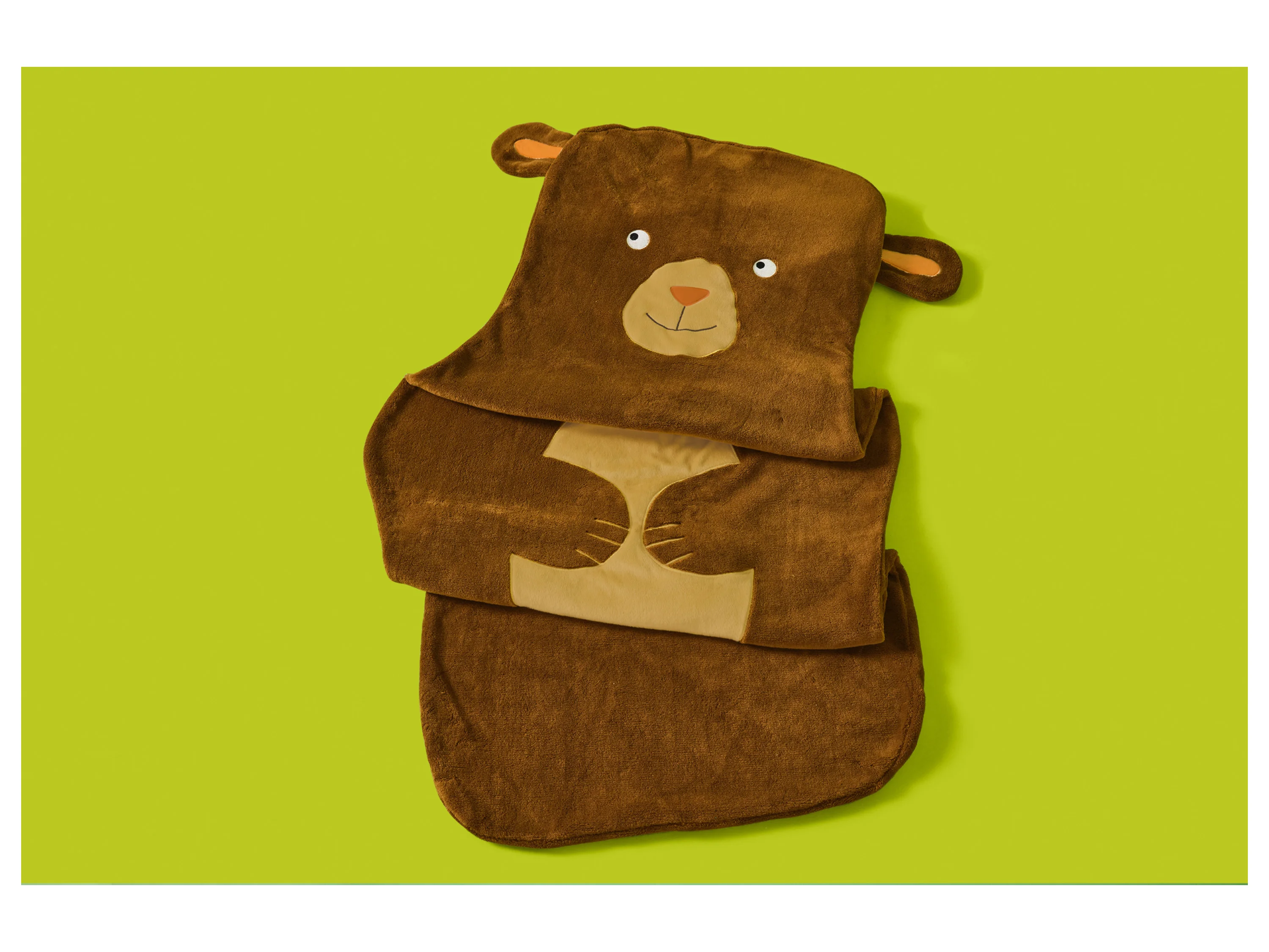 LUPILU® Kinder Kuscheldecke (Bär) – Bild 4 von 4