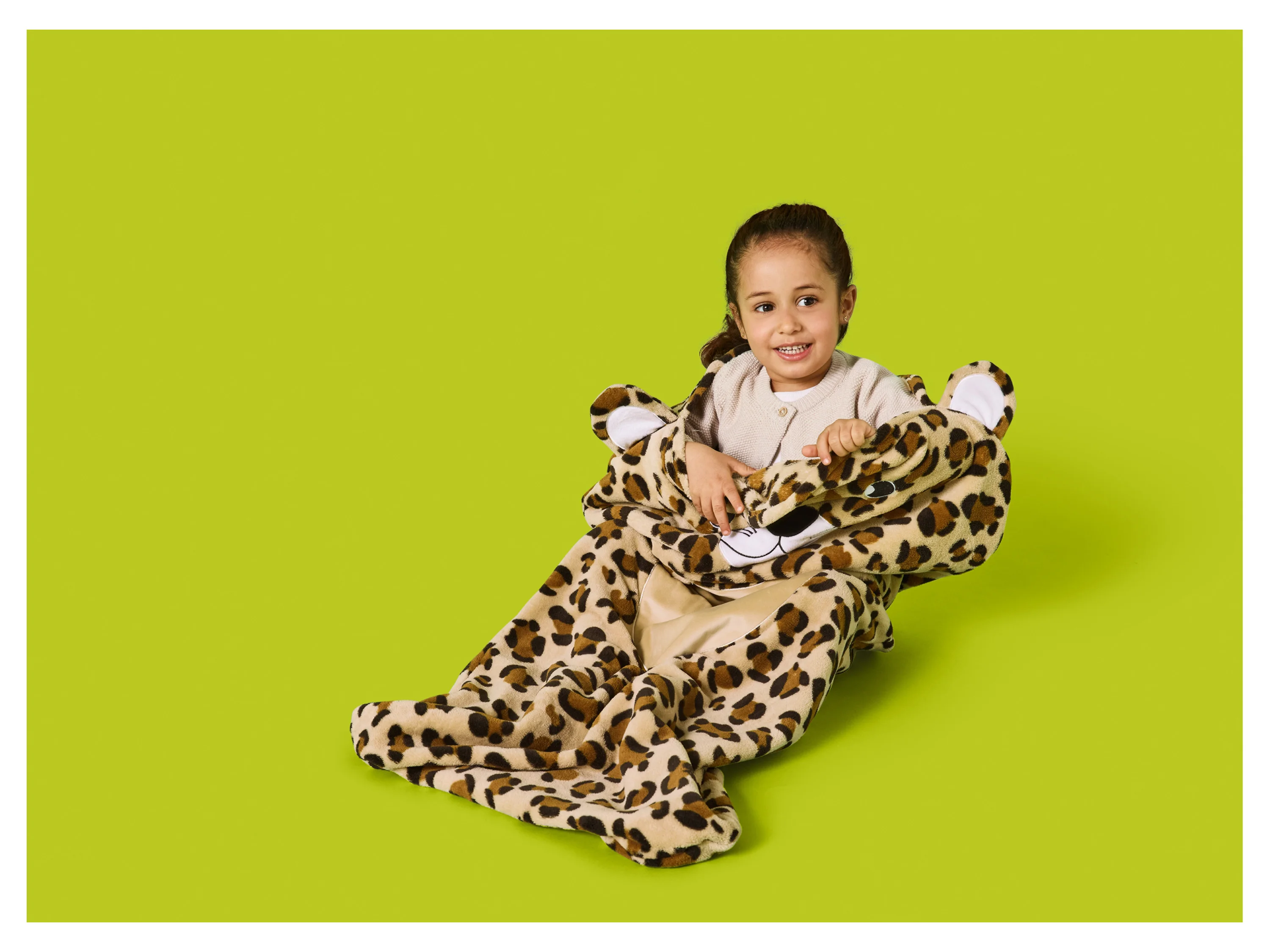 LUPILU® Kinder Kuscheldecke (Leopard) – Bild 2 von 4