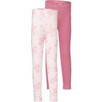LUPILU® Kinder Leggings, 2 Stück (pink/rosa, 110/116)