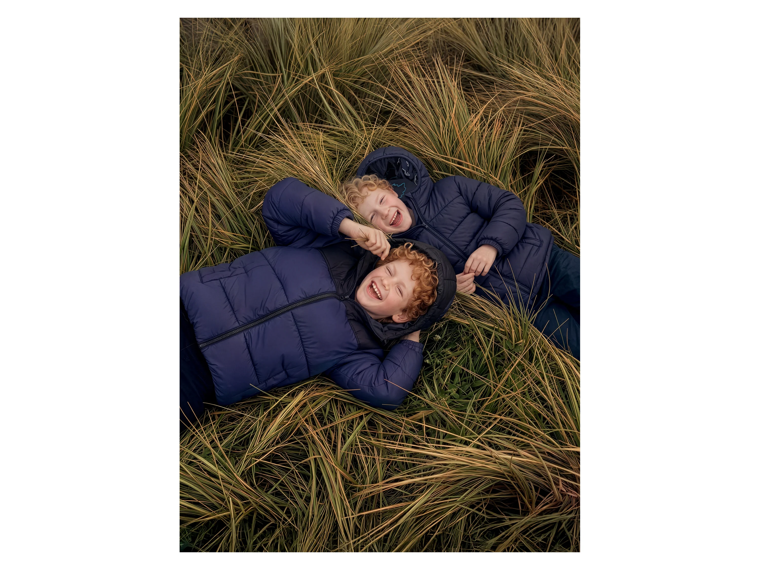 LUPILU® Kinder Lightweight-Jacke (Navy, 98/104) – Bild 4 von 4