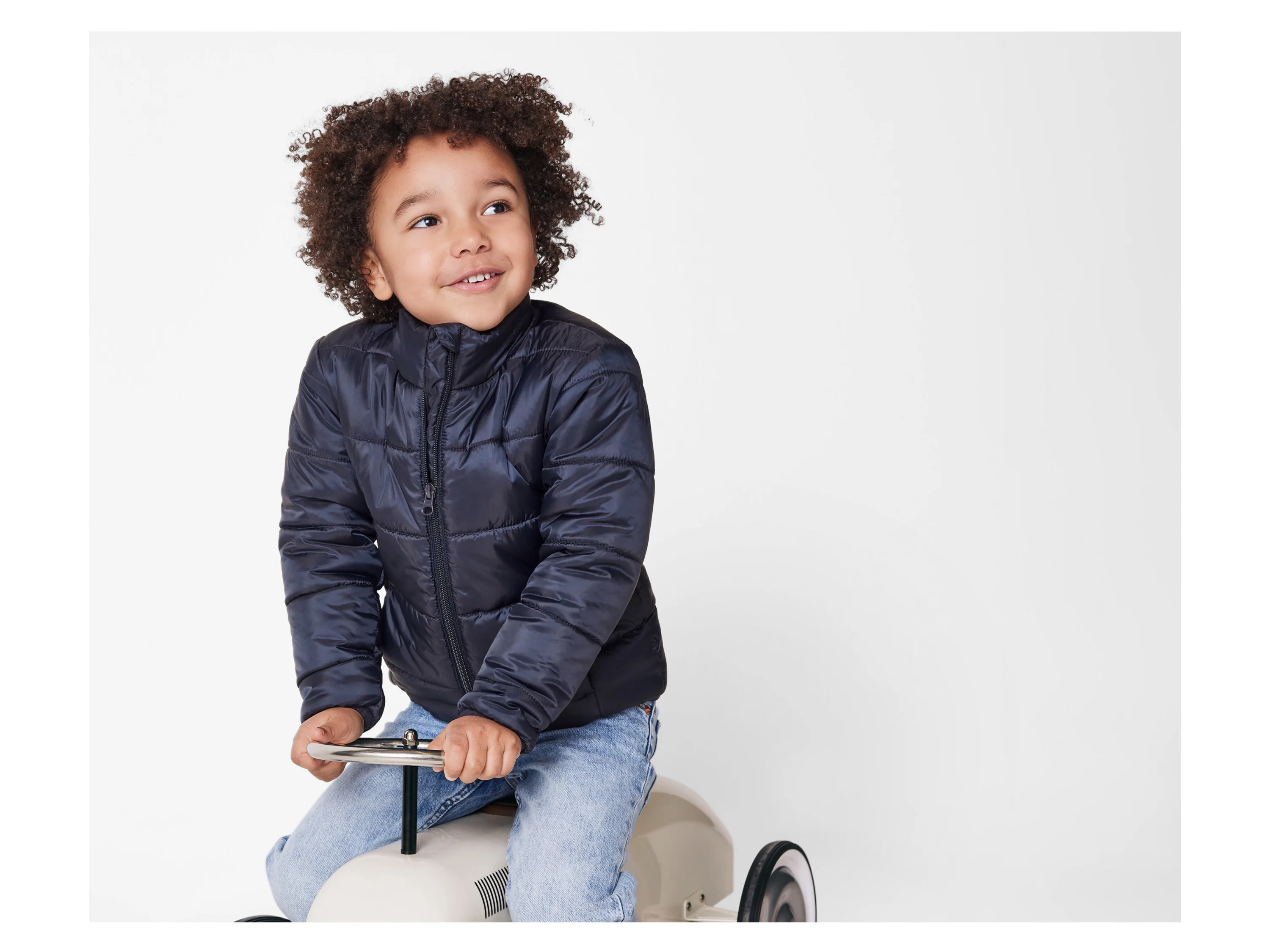 LUPILU® Kinder Lightweight-Jacke (Navy, 110/116) – Bild 2 von 3