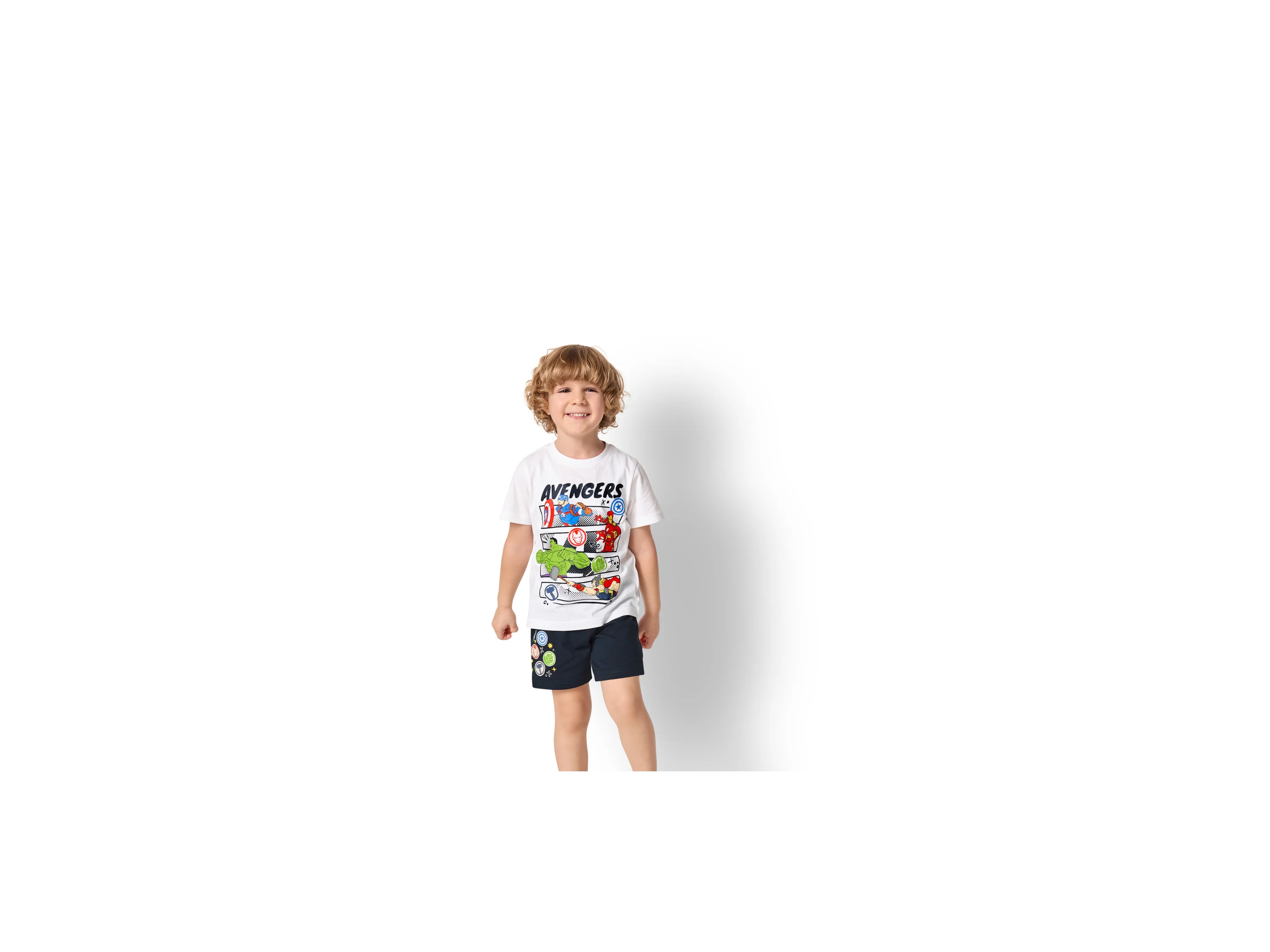 LUPILU® Kinder Pyjama (Avengers, 98/104) – Bild 2 von 4