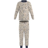 LUPILU® Kinder Pyjama (Beige, 98/104)