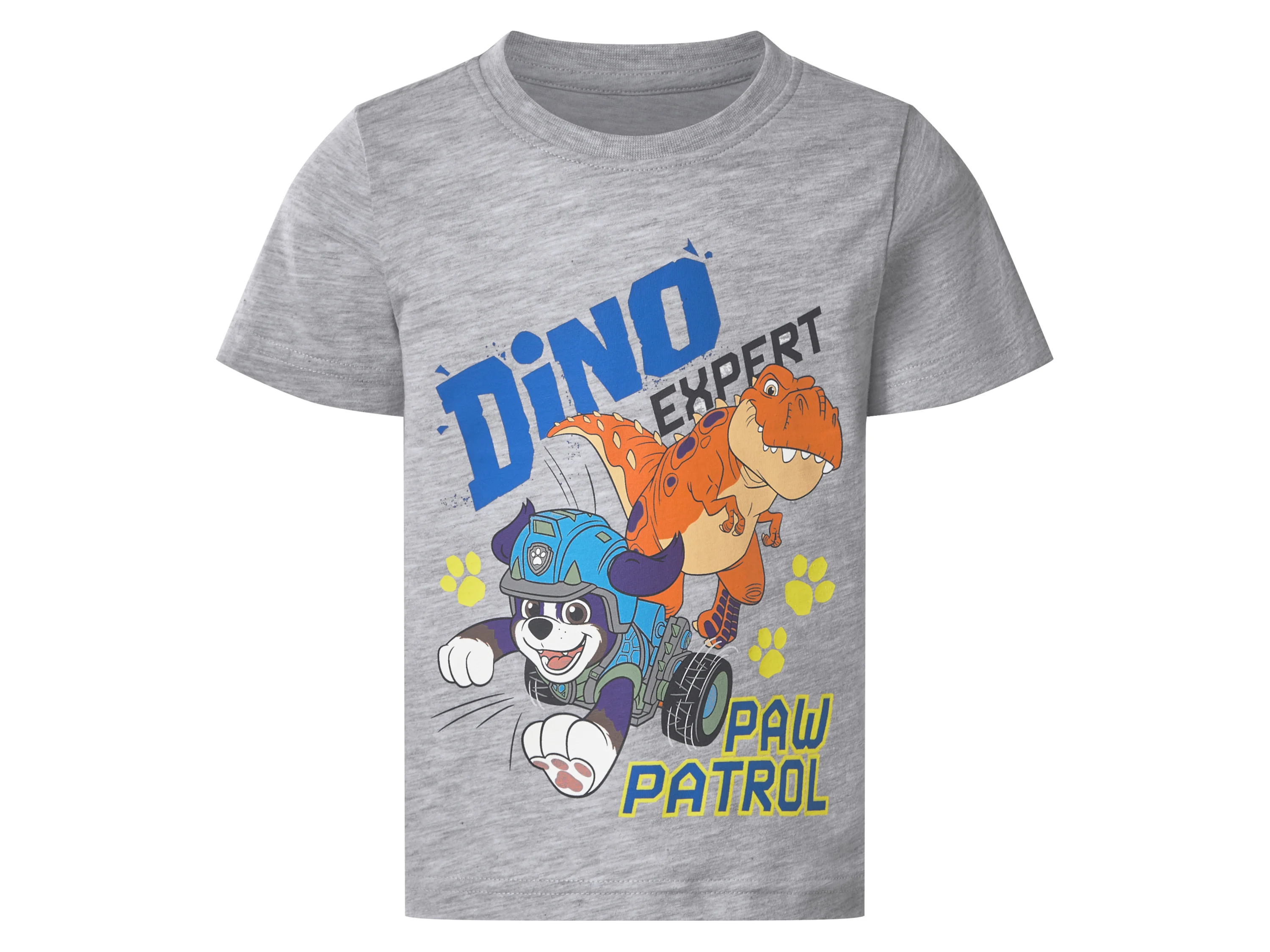 LUPILU® Kinder Pyjama (grau/blau, 110/116) – Bild 3 von 4