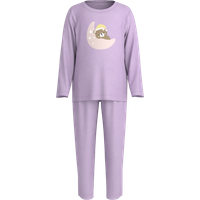 LUPILU® Kinder Pyjama (Lila, 98/104)
