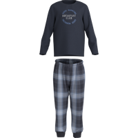 LUPILU® Kinder Pyjama (Navy, 110/116)