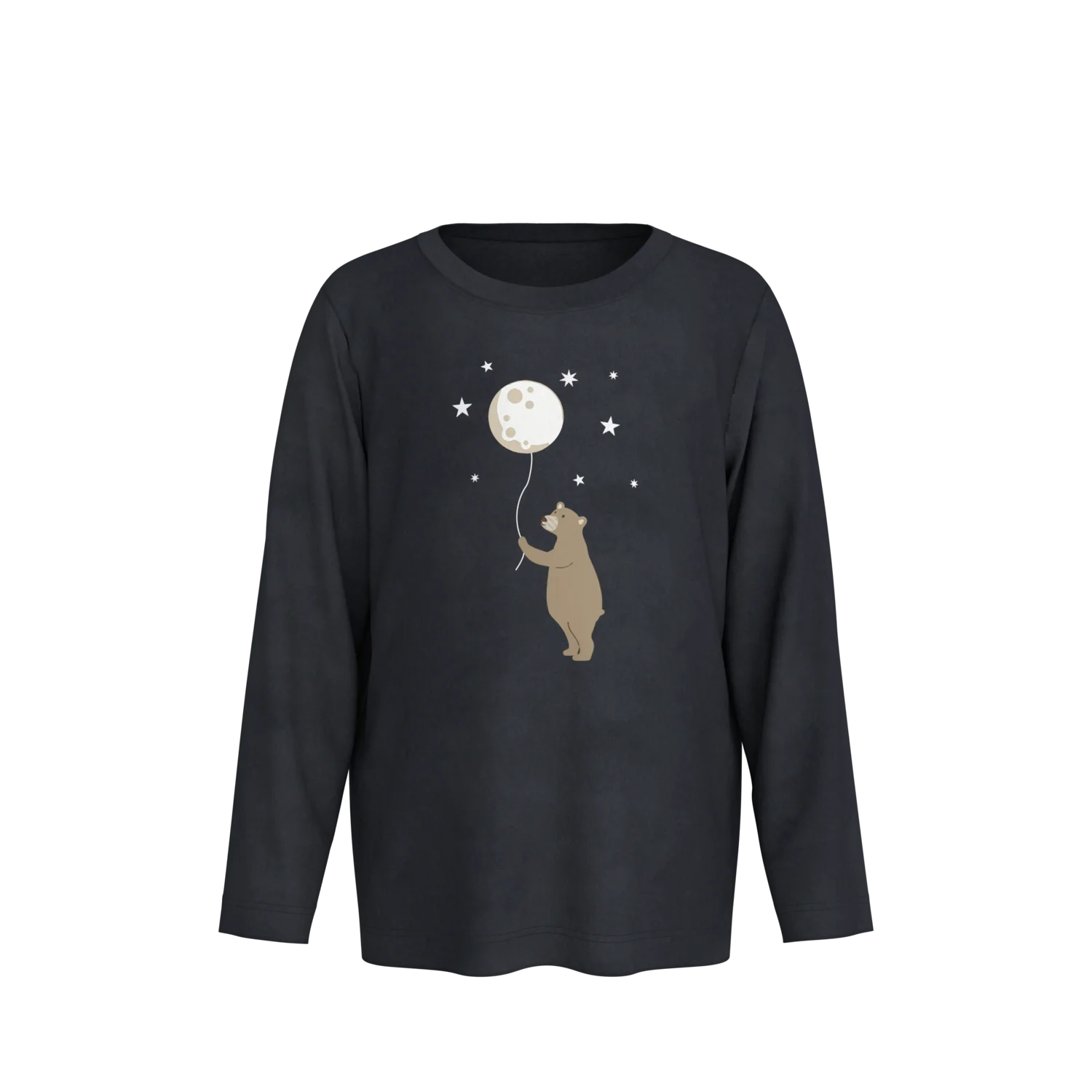 LUPILU® Kinder Pyjama (Navy, 98/104) – Bild 3 von 4