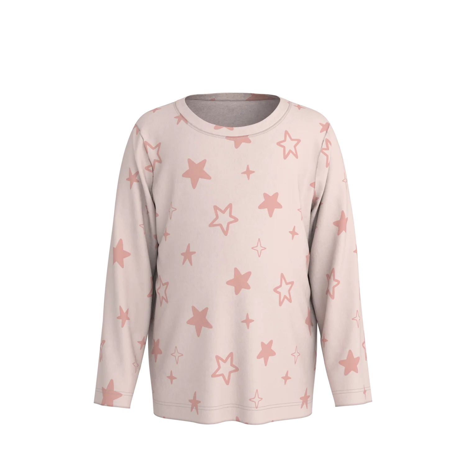 LUPILU® Kinder Pyjama (Rosa, 110/116) – Bild 3 von 4