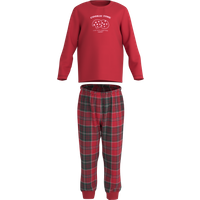 LUPILU® Kinder Pyjama (Rot, 110/116)