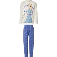 LUPILU® Kinder Pyjama (weiß/blau, 98/104)