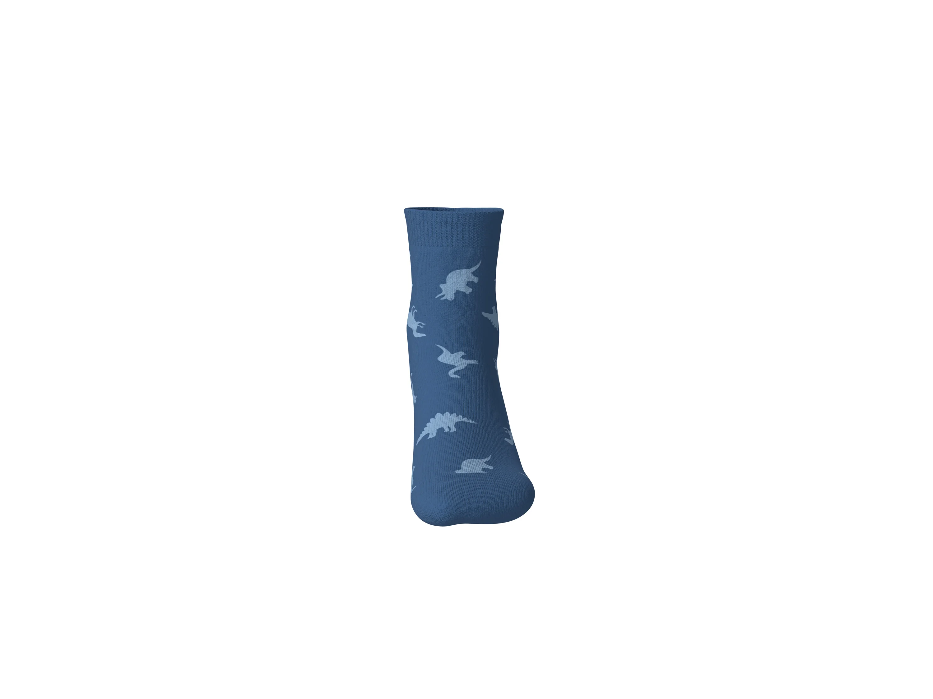 LUPILU® Kinder Socken, 7 Stück (blau/grau/navy, 19-22) – Bild 3 von 4