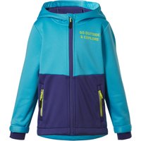 LUPILU® Kinder Softshelljacke (Blau, 122/128)