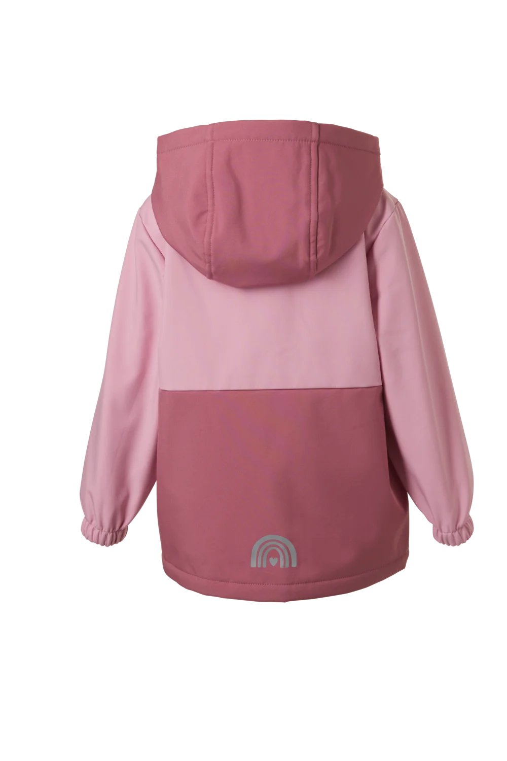 LUPILU® Kinder Softshelljacke mit Farbwechsel bei Regen (Rosa, 98/104) – Bild 4 von 4