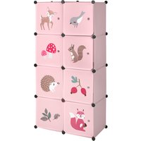 LUPILU® Kinder-Steckregal, 74 x 36 x 144 cm (Reh)