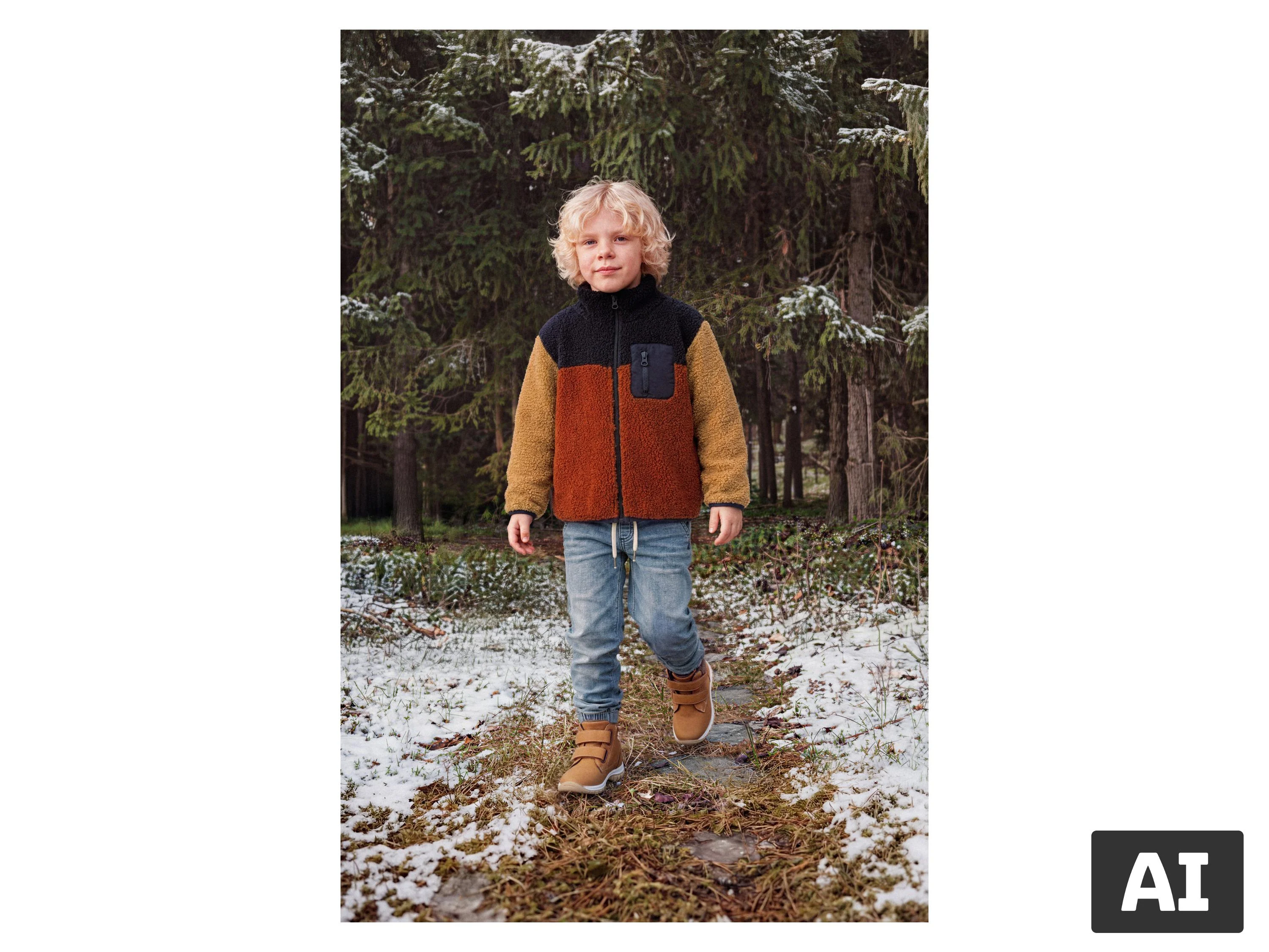 LUPILU® Kinder Stiefel (Braun, 26) – Bild 4 von 4
