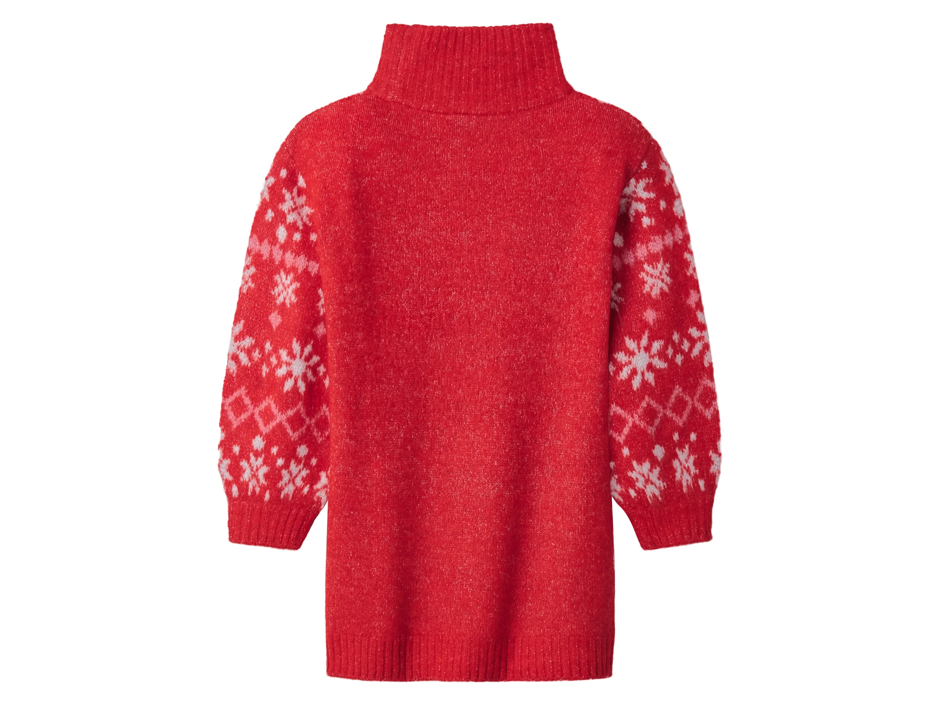 LUPILU® Kinder-Strickkleid (Rot, 98/104) – Bild 3 von 3