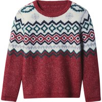 LUPILU® Kinder-Strickpullover (Rot, 110/116)