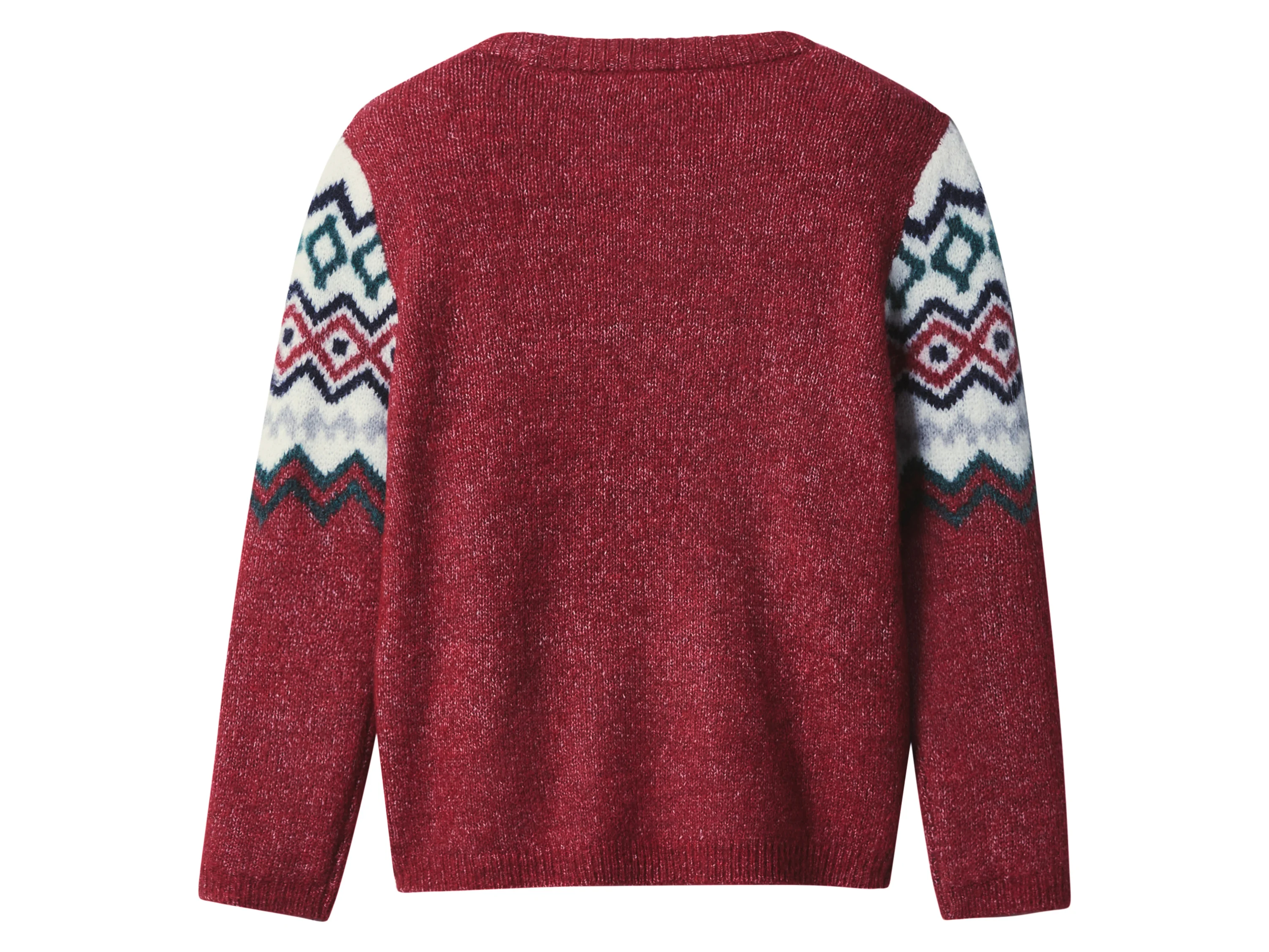 LUPILU® Kinder-Strickpullover (Rot, 110/116) – Bild 3 von 3