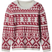 LUPILU® Kinder-Strickpullover (Weiß, 110/116)
