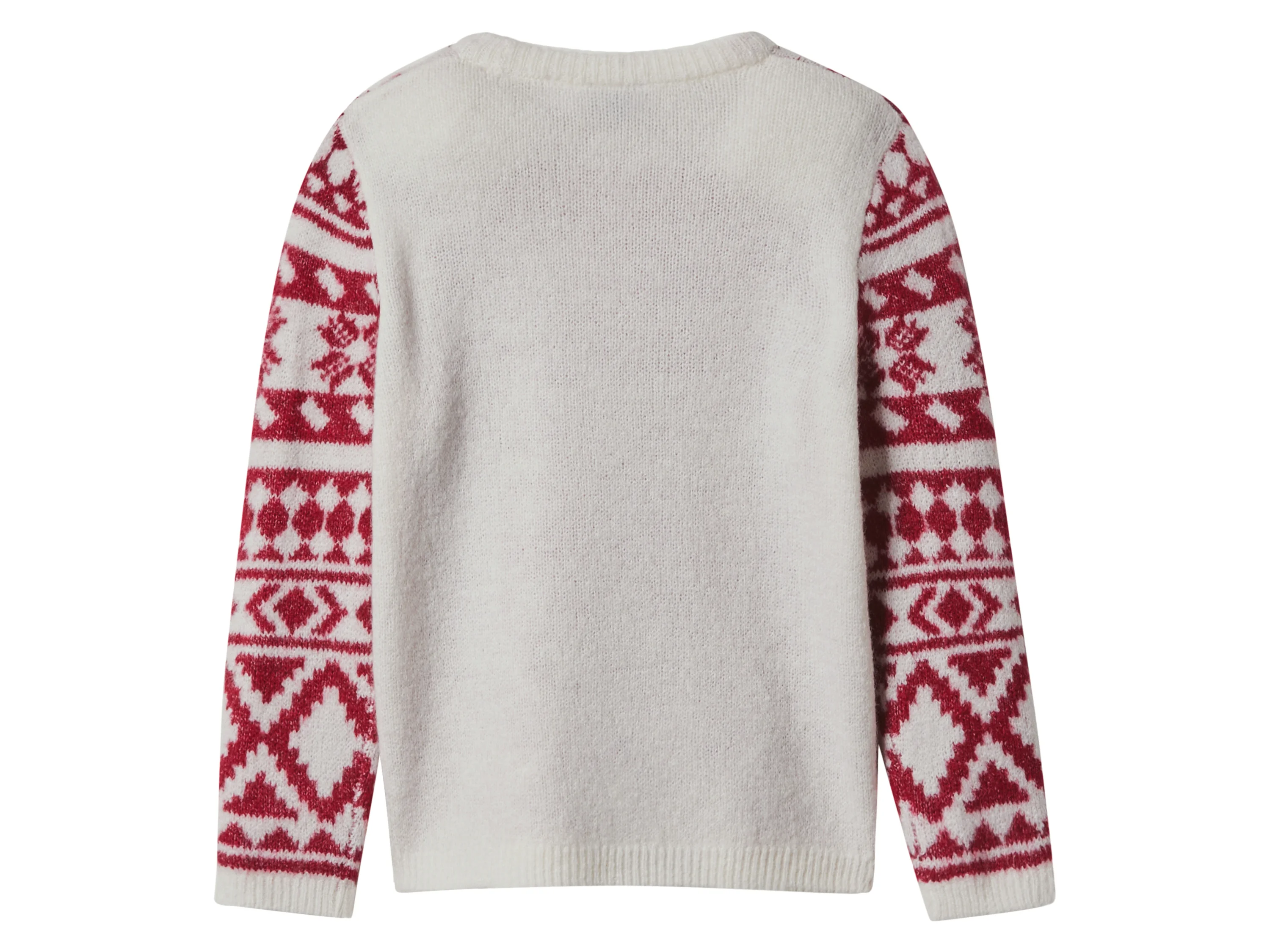 LUPILU® Kinder-Strickpullover (Weiß, 122/128) – Bild 3 von 4