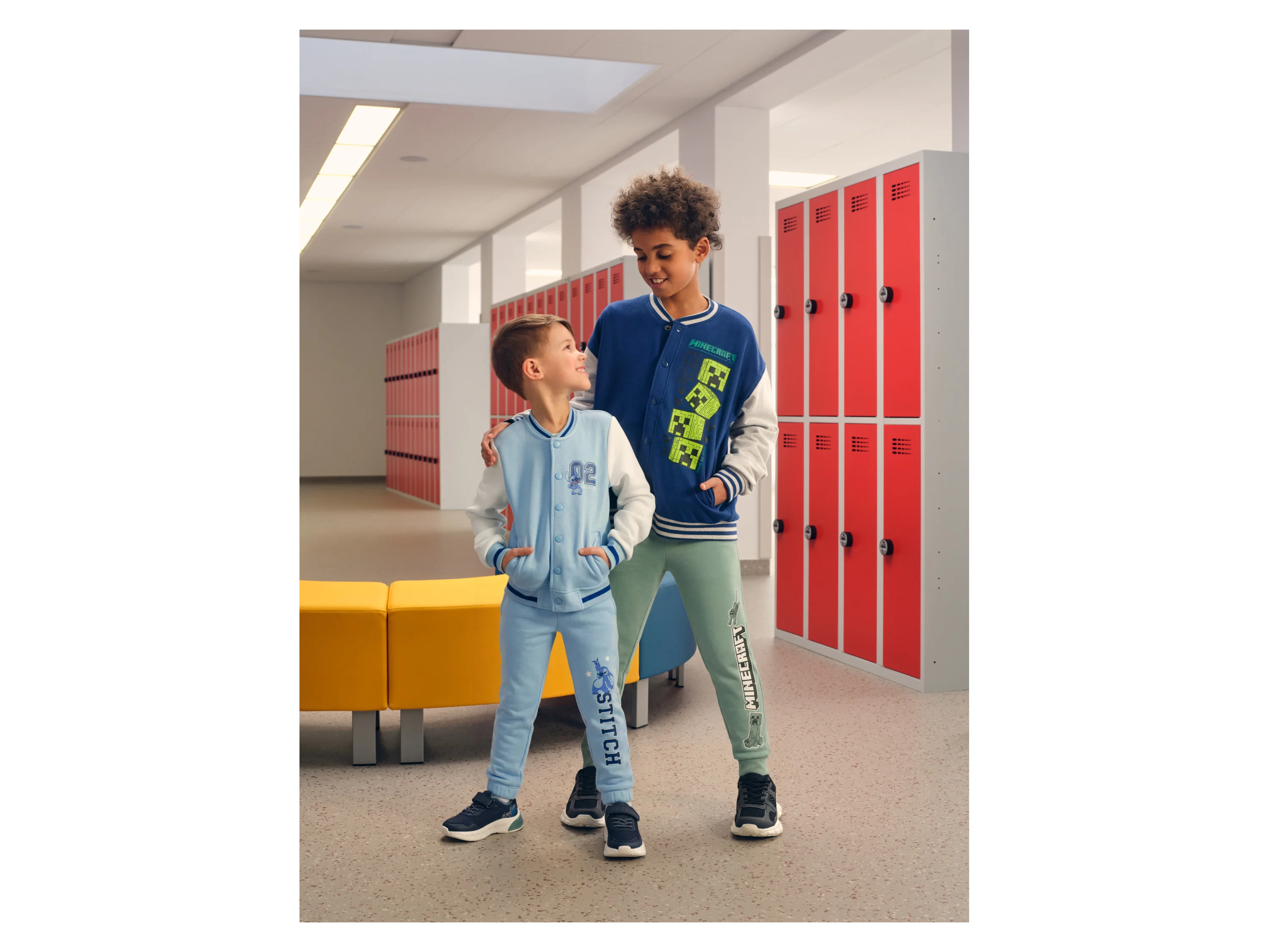 LUPILU® Kinder Sweathose (Stitch/hellblau, 98/104) – Bild 4 von 4