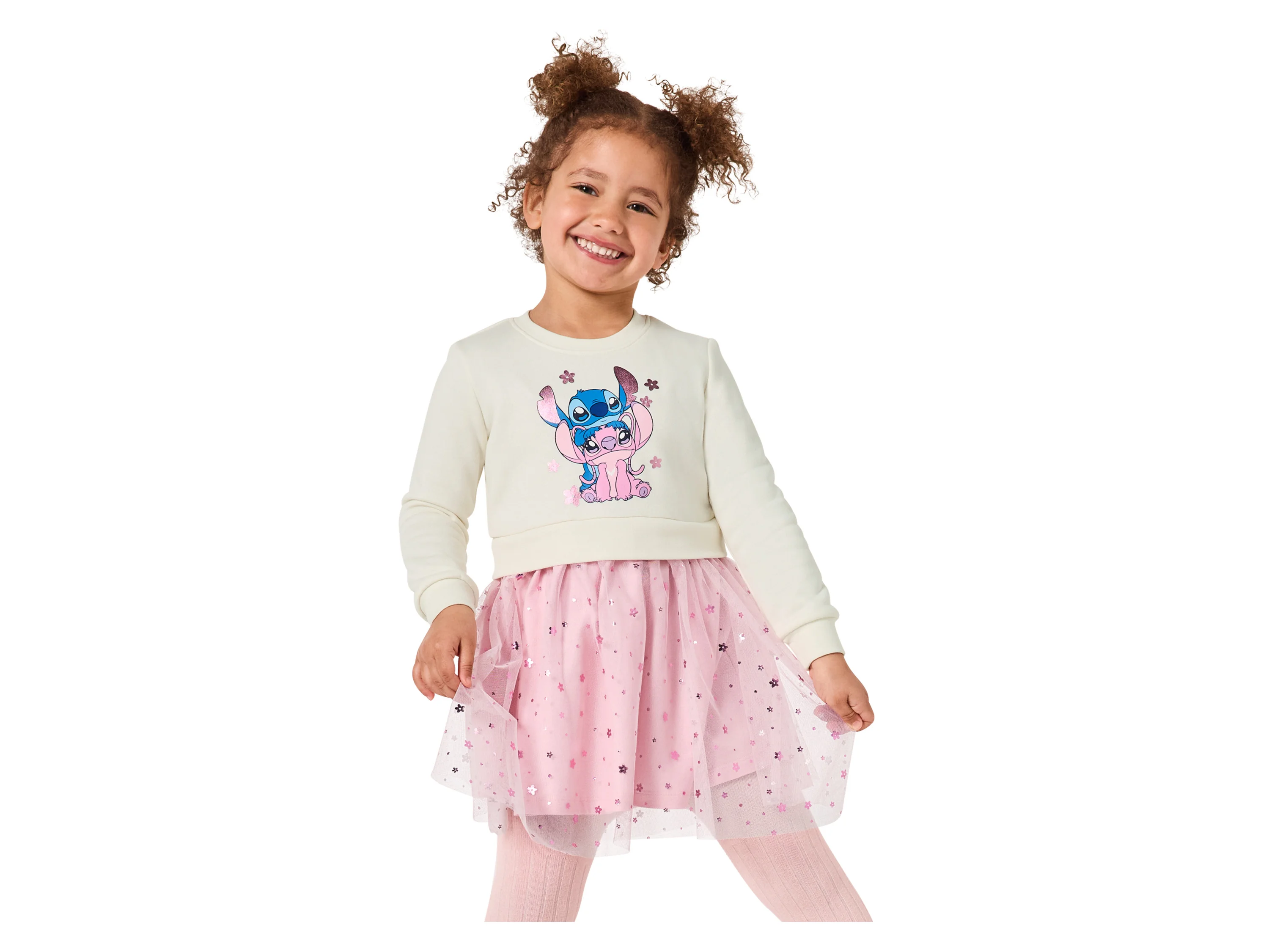LUPILU® Kinder Sweatkleid (Stitch, 98/104) – Bild 2 von 4