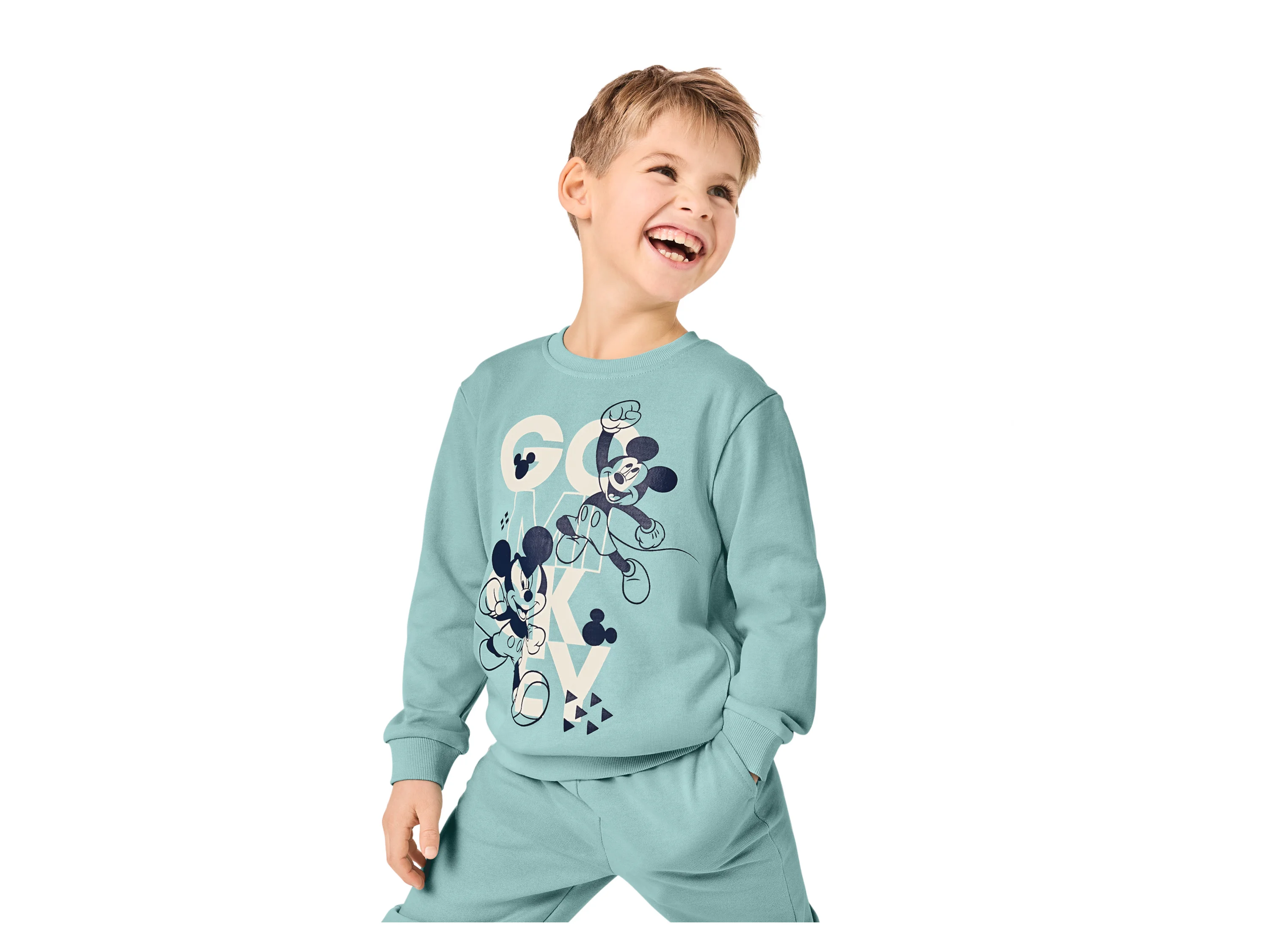 LUPILU® Kinder Sweatpullover (Mint, 134/140) – Bild 2 von 3