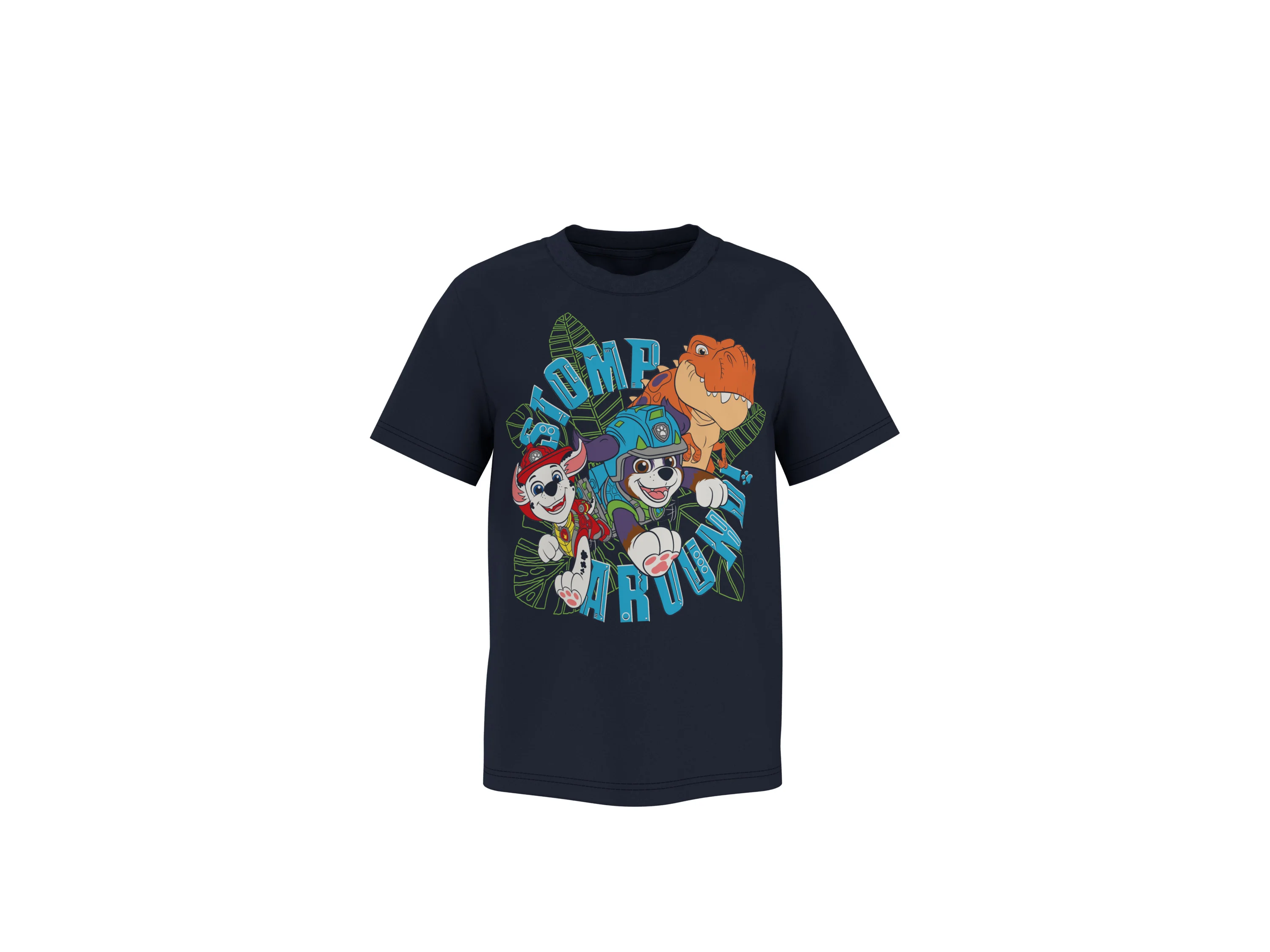 LUPILU® Kinder T-Shirts, 2 Stück (navy/blau, 110/116) – Bild 2 von 4
