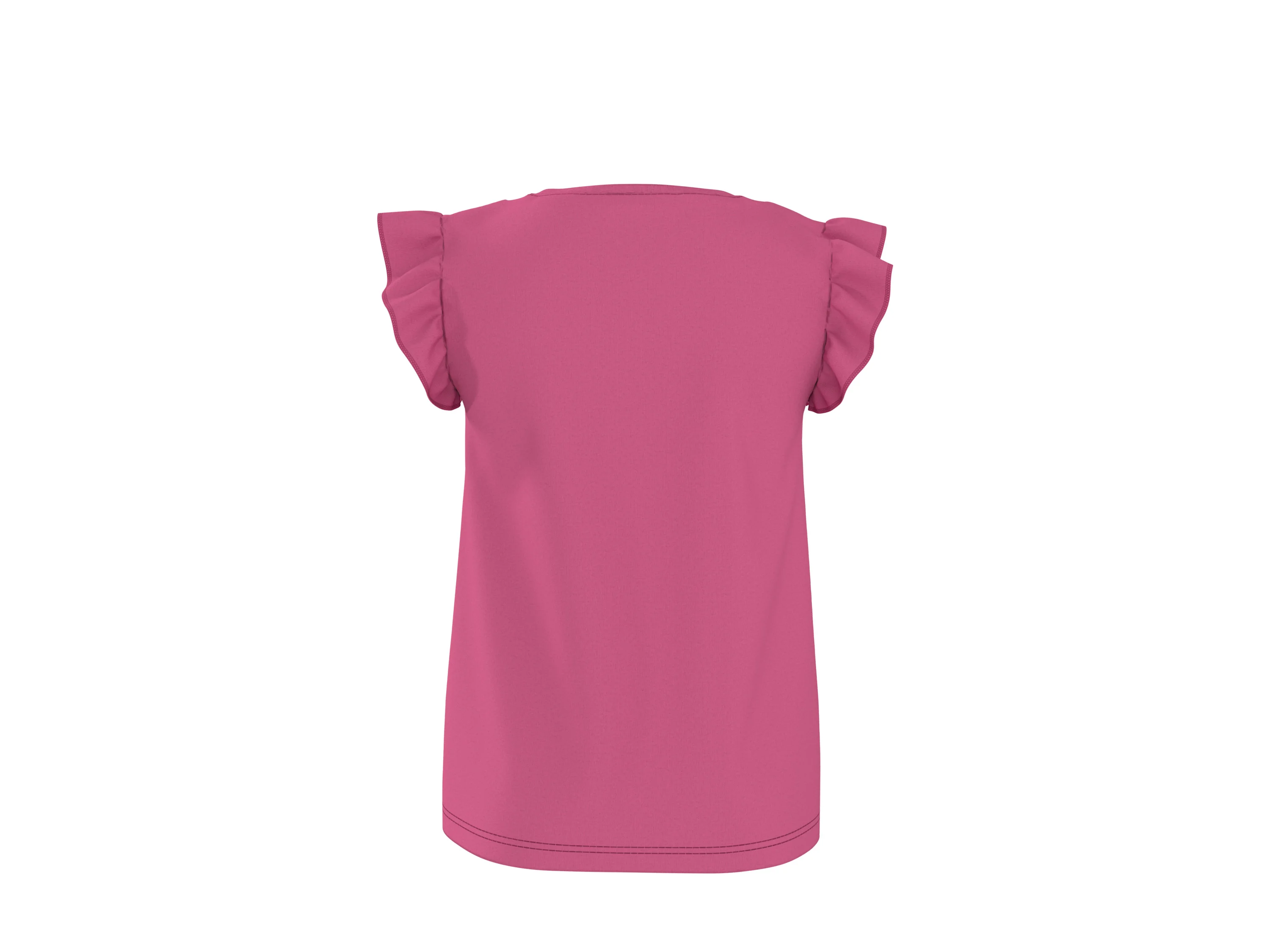 LUPILU® Kinder T-Shirts, 2 Stück (Pink/Weiß, 98/104) – Bild 3 von 4