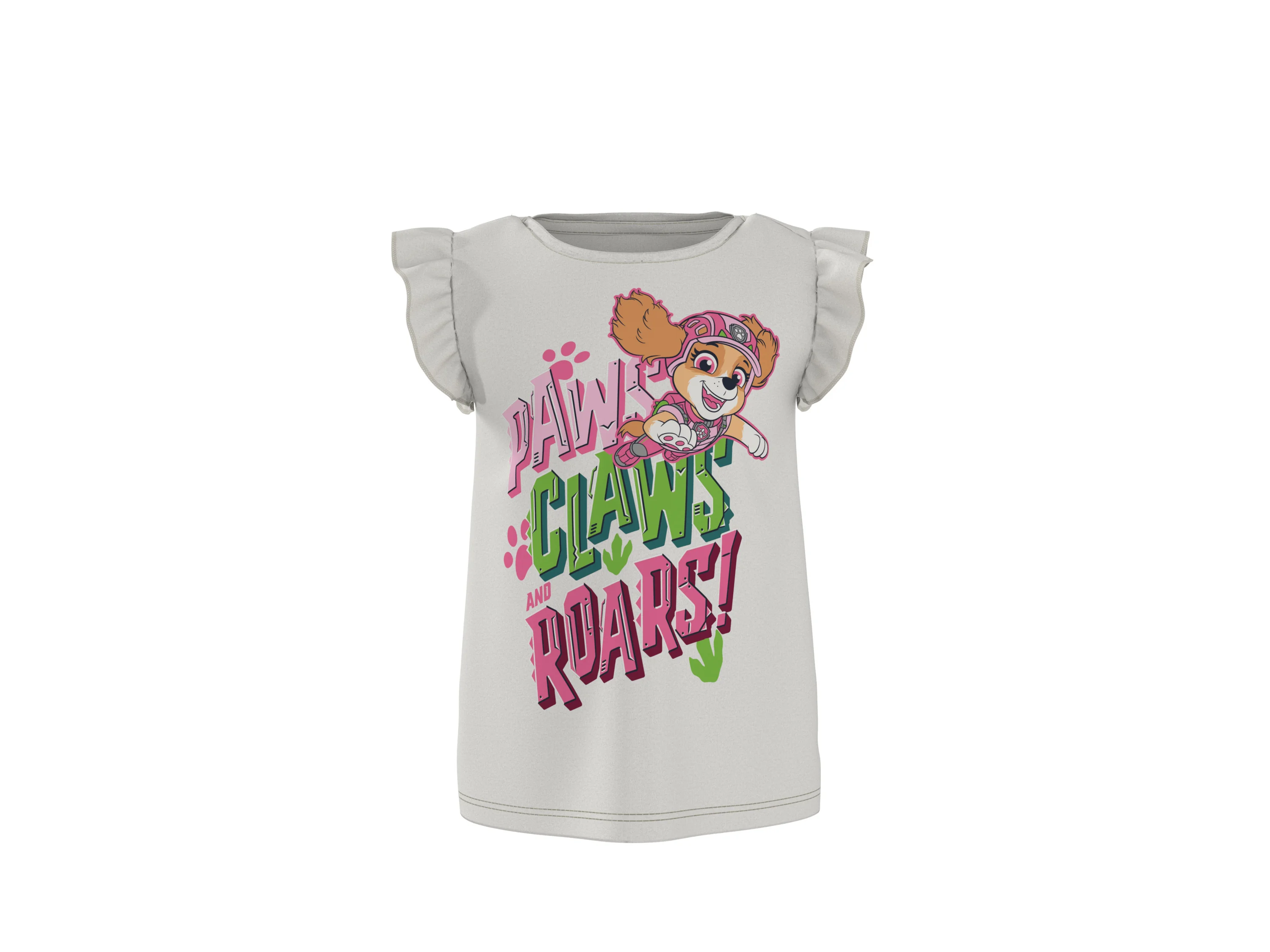 LUPILU® Kinder T-Shirts, 2 Stück (Pink/Weiß, 98/104) – Bild 4 von 4