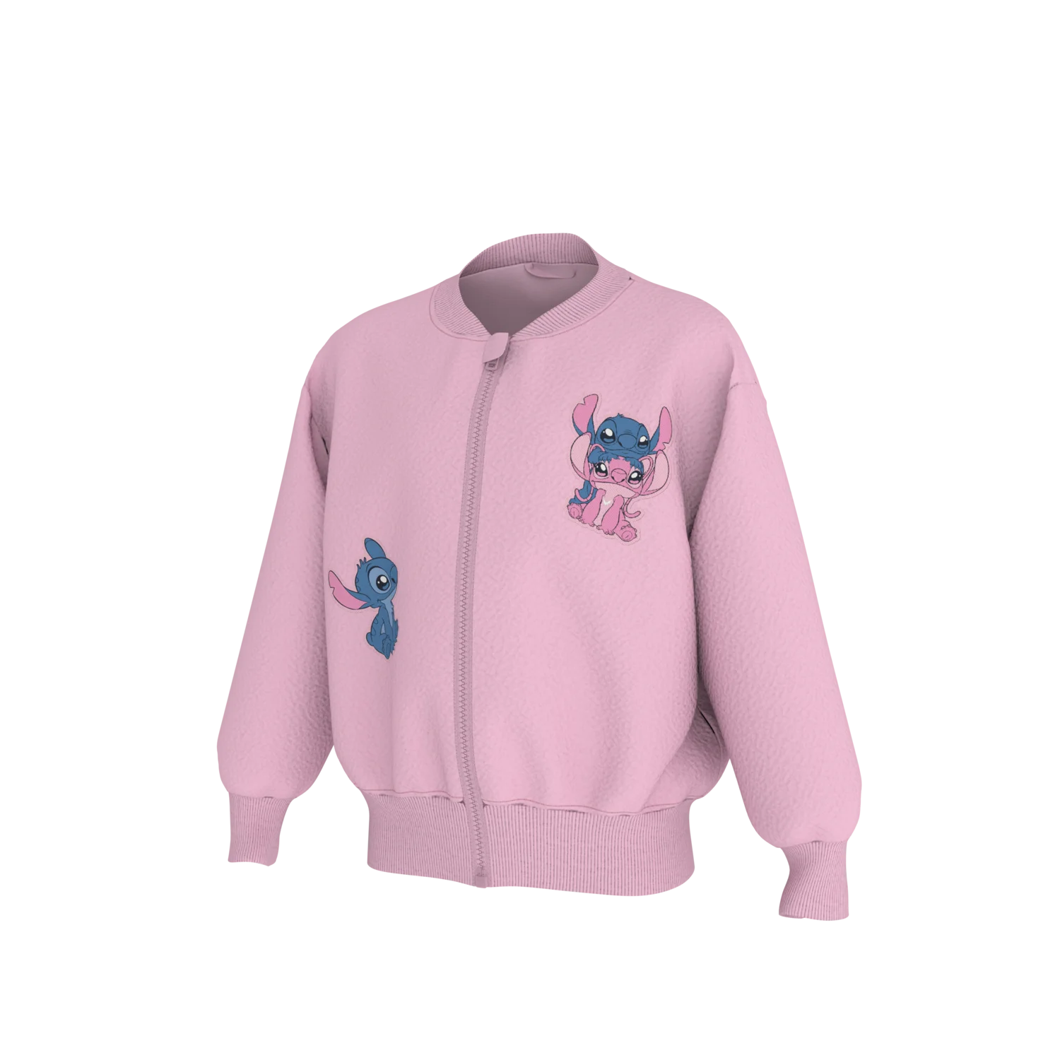 LUPILU® Kinder Teddy-Fleecejacke (Rose, 98/104) – Bild 4 von 4