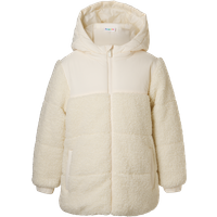 LUPILU® Kinder Teddyfleece-Jacke (Creme, 122/128)
