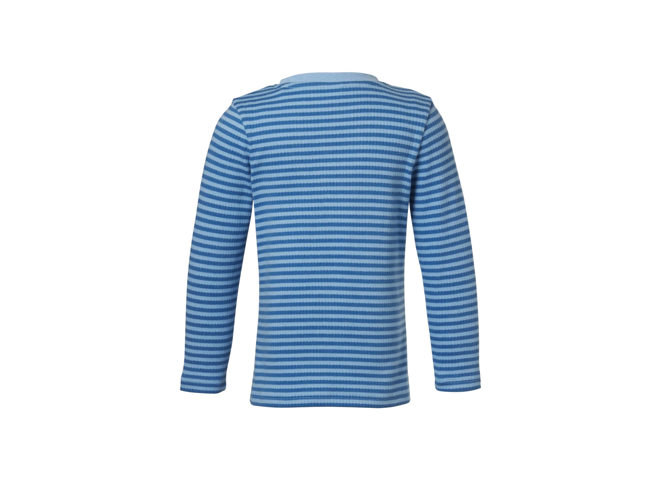 LUPILU® Kinder-Thermo-Langarmshirt, 2 Stück (hellblau/navy, 98/104) – Bild 4 von 4