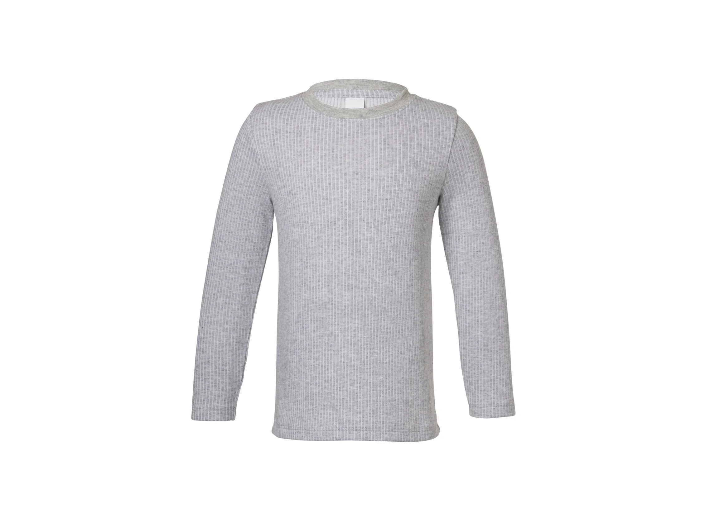 LUPILU® Kinder-Thermo-Langarmshirt, 2 Stück (grün/hellgrau, 110/116) – Bild 2 von 4