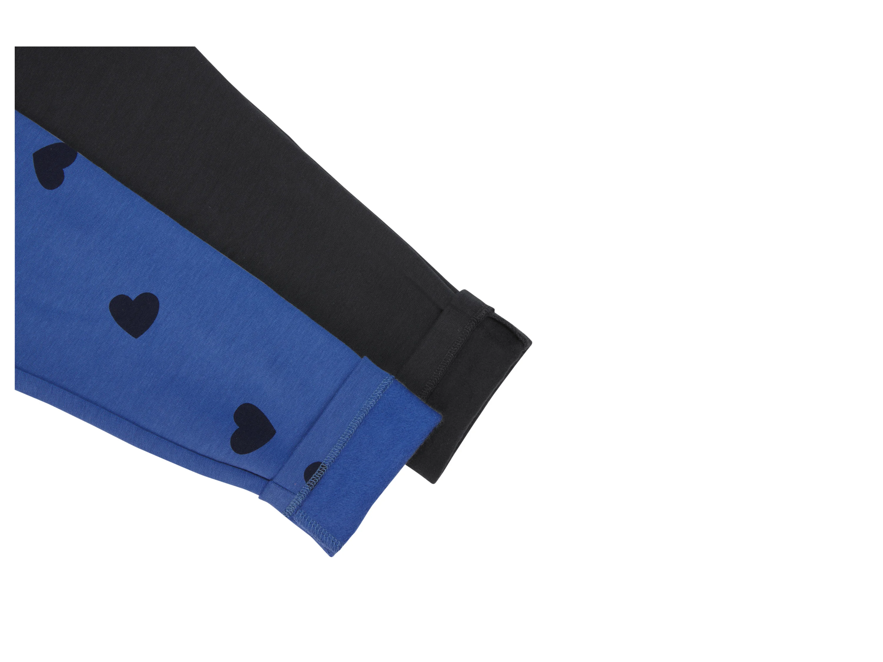 LUPILU® Kinder Thermo-Leggings, 2 Stück (blau/Navy, 98/104) – Bild 2 von 4