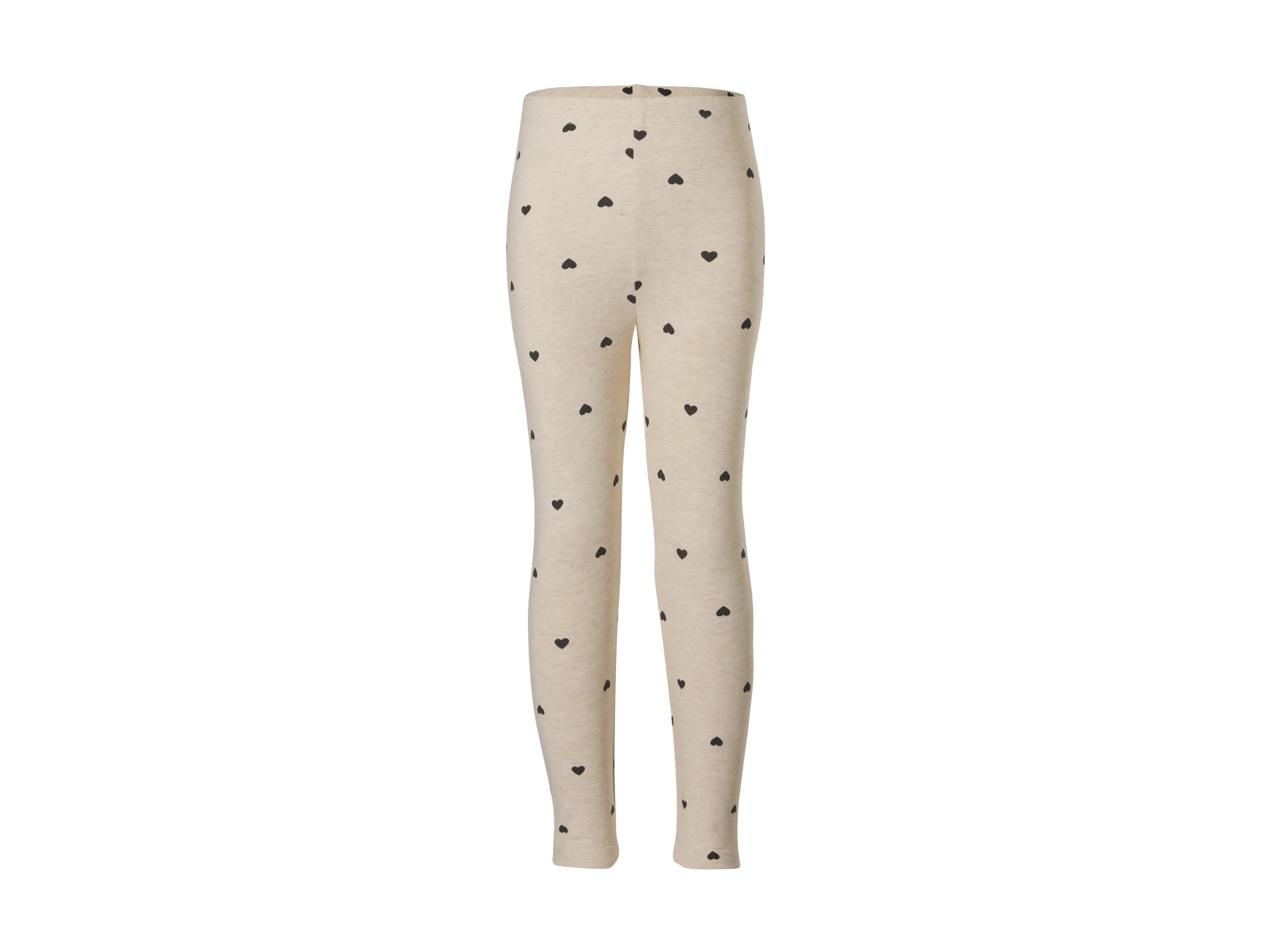 LUPILU® Kinder Thermo-Leggings, 2 Stück (beige/grau, 110/116) – Bild 3 von 4