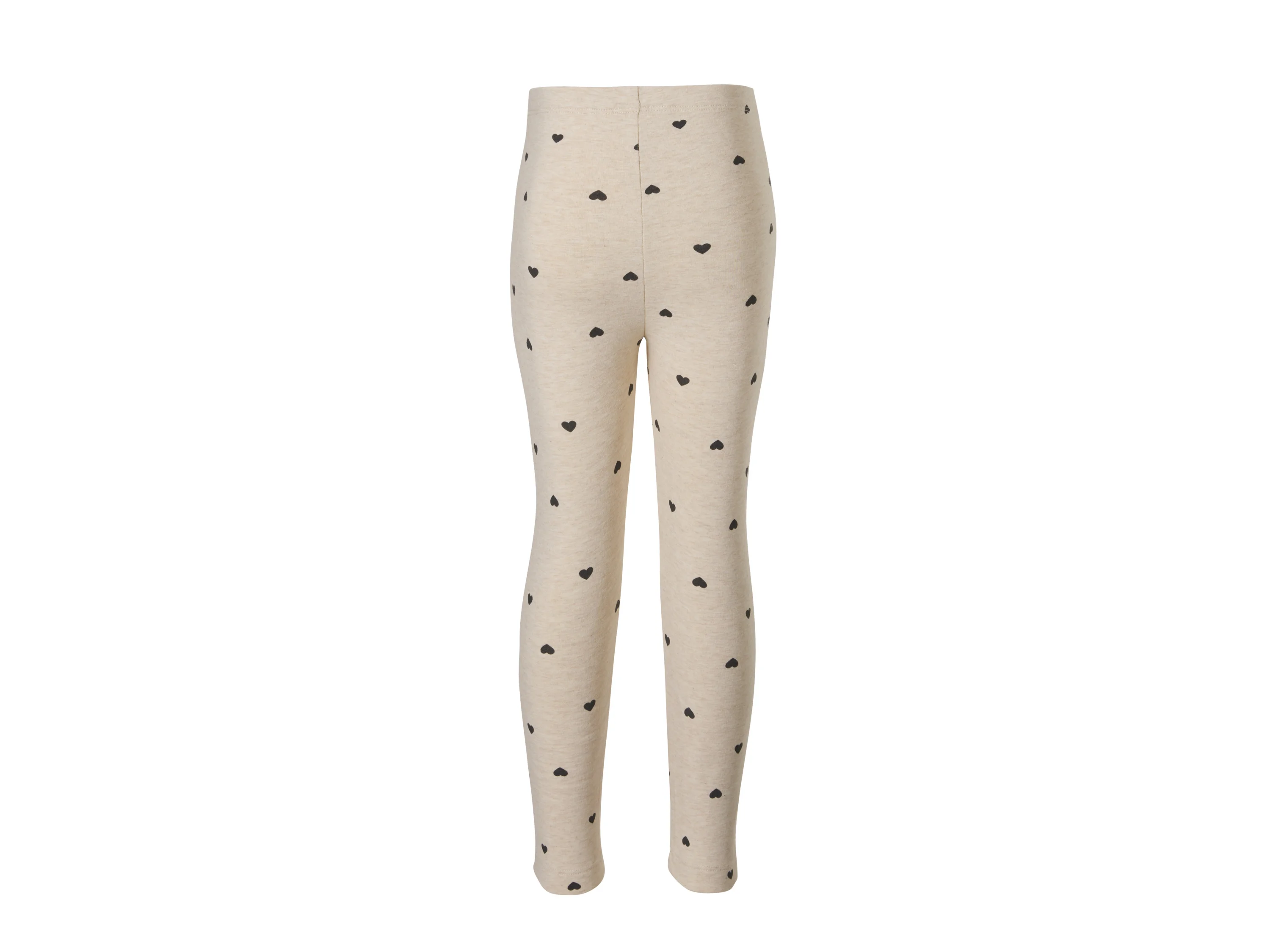 LUPILU® Kinder Thermo-Leggings, 2 Stück (beige/grau, 110/116) – Bild 4 von 4