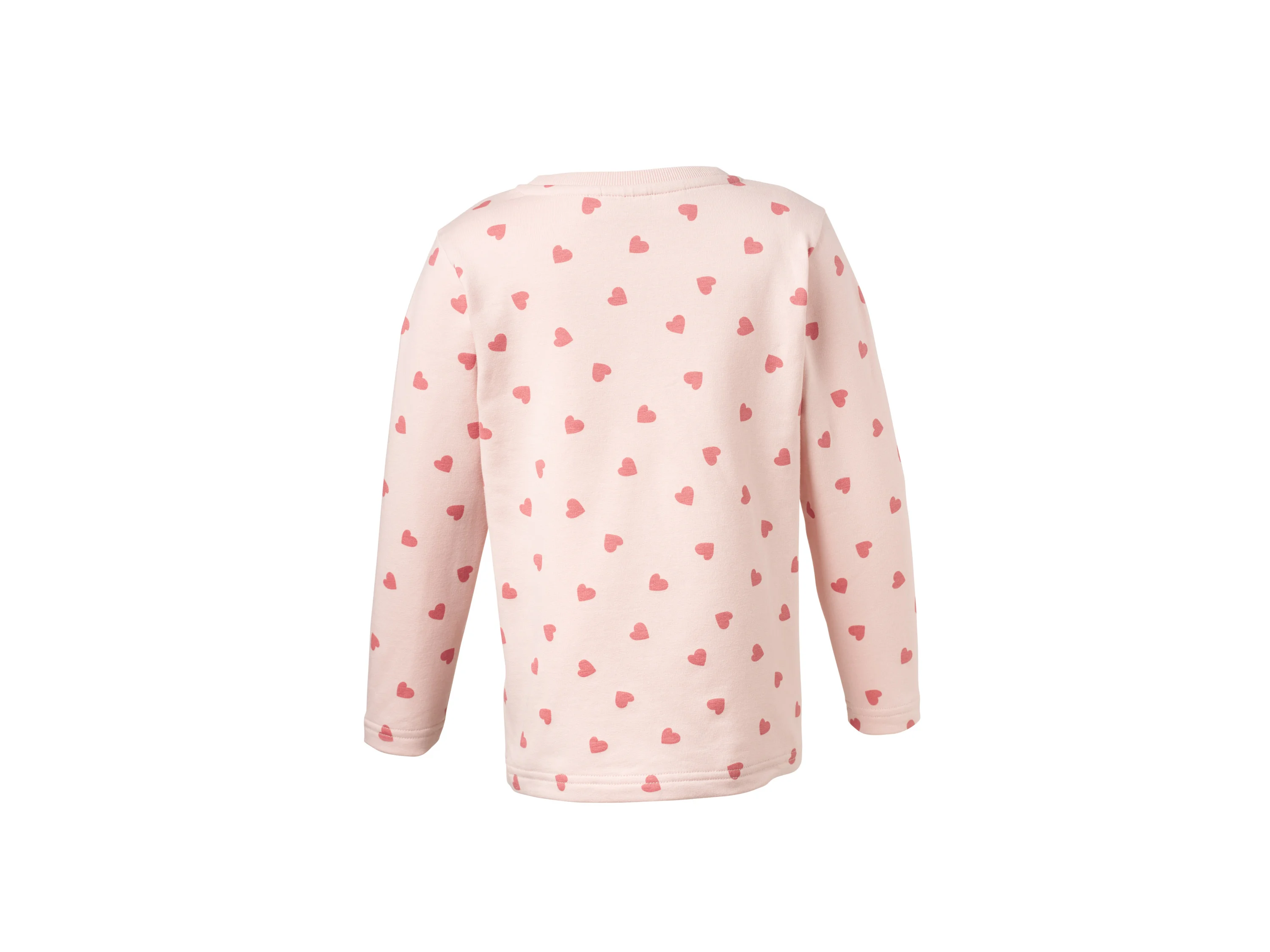 LUPILU® Kinder-Thermo-Sweatshirts, 2 Stück (Rosa/Navy, 98/104) – Bild 3 von 4