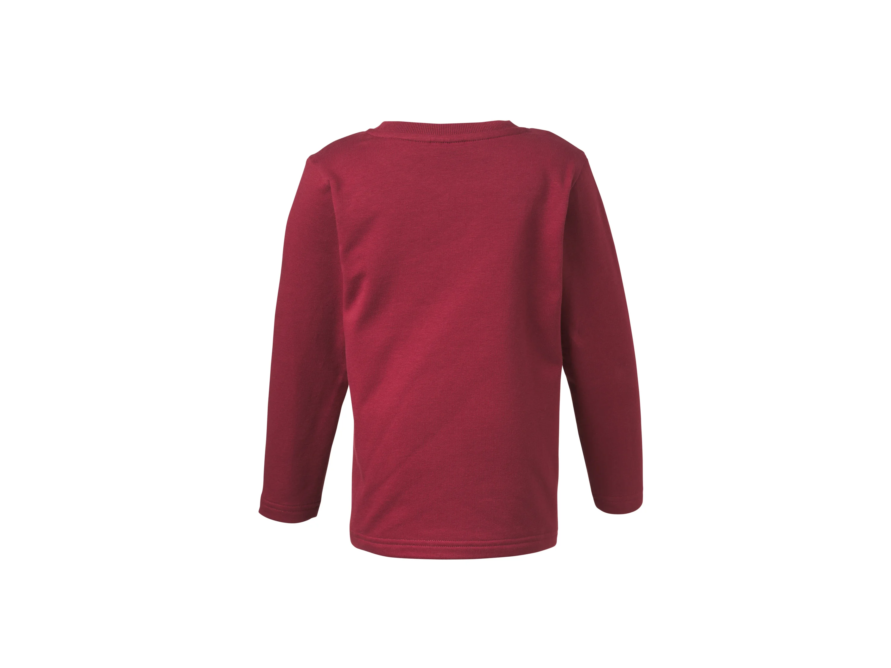 LUPILU® Kinder-Thermo-Sweatshirts, 2 Stück (beige/rot, 86/92) – Bild 3 von 4