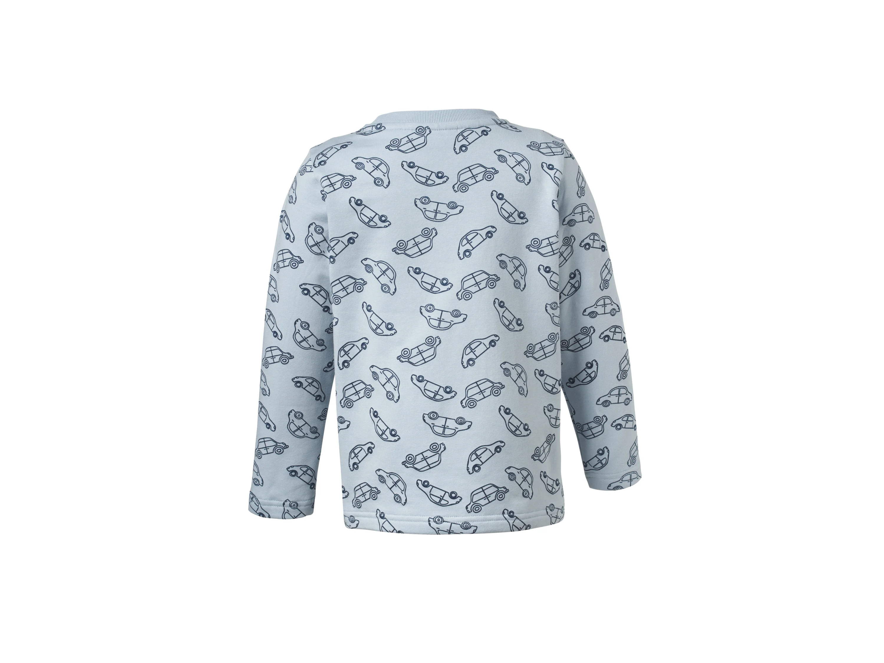 LUPILU® Kinder-Thermo-Sweatshirts, 2 Stück (navy/blau, 98/104) – Bild 3 von 4