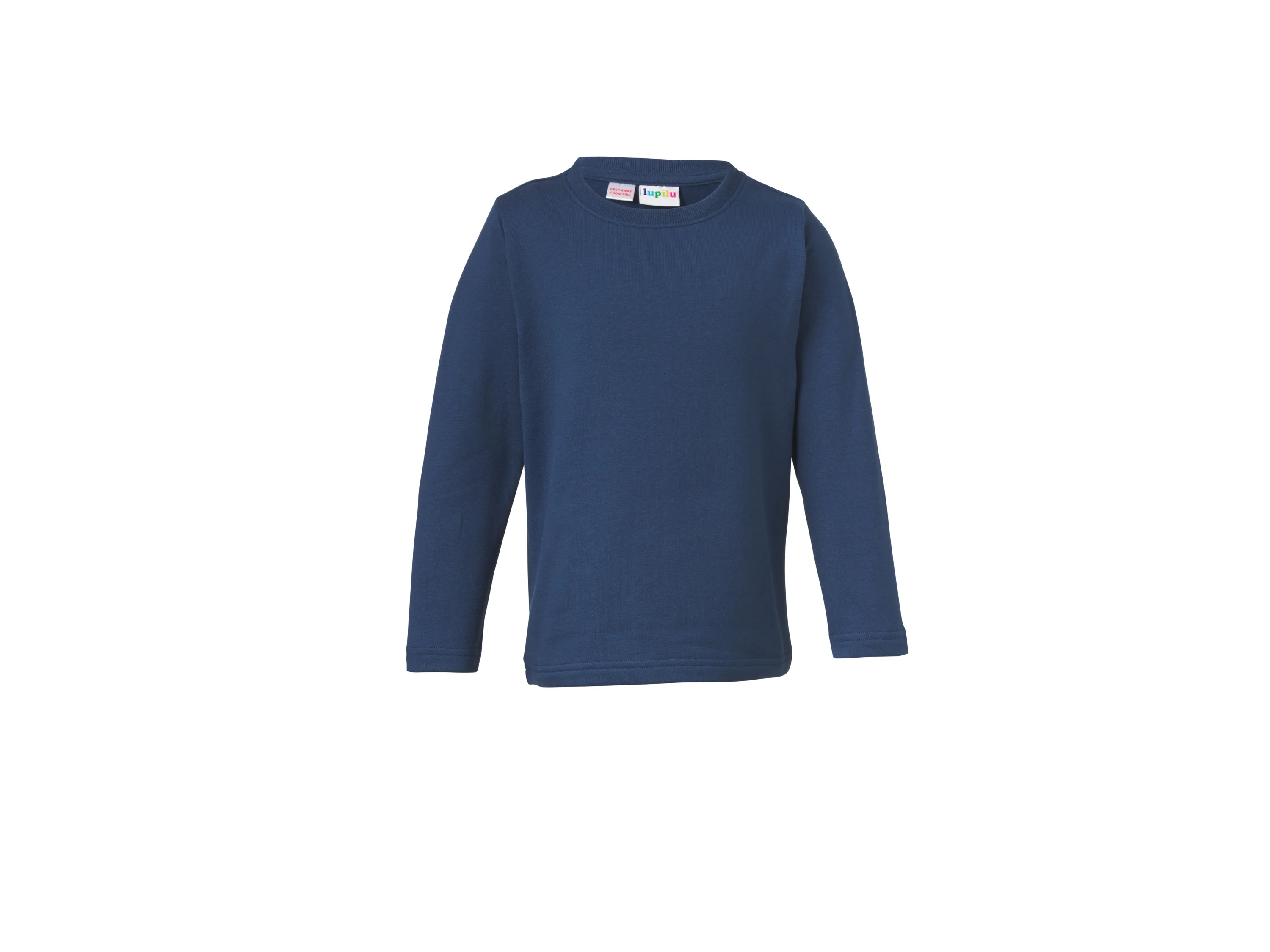 LUPILU® Kinder-Thermo-Sweatshirts, 2 Stück (navy/blau, 98/104) – Bild 4 von 4