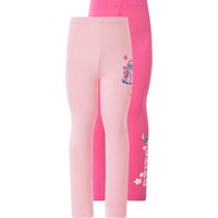 LUPILU® Kinder Thermoleggings, 2 Stück (rosa/pink, 110/116)