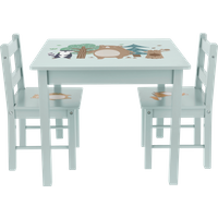 LUPILU® Kindertisch mit 2 Stühlen