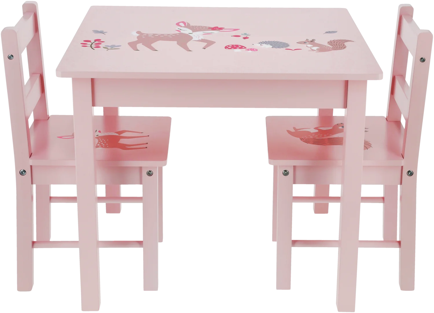 LUPILU® Kindertisch mit 2 Stühlen – Bild 3 von 4