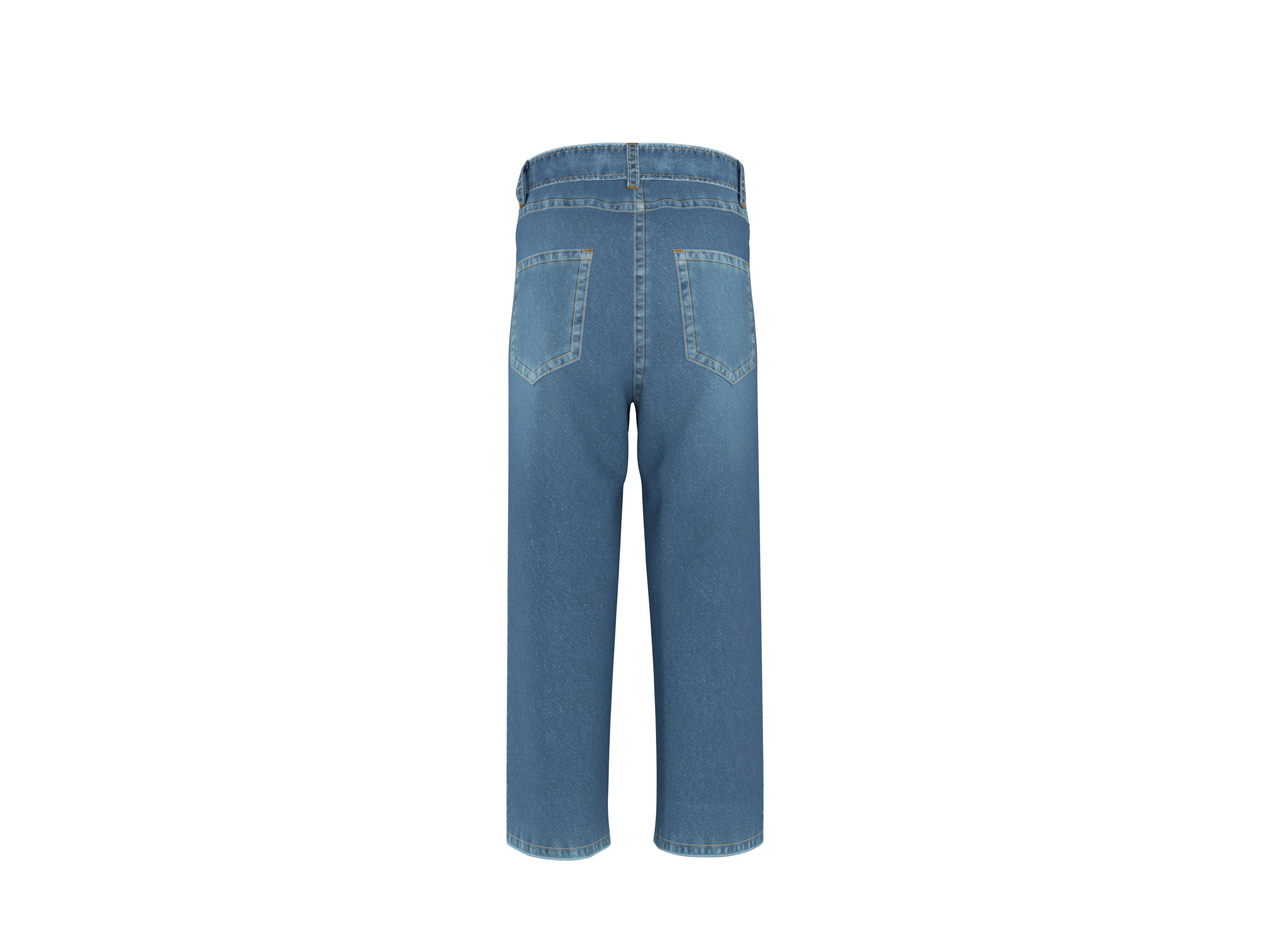 LUPILU® Kleinkinder Jeans, Relaxed Fit (Blau, 110) – Bild 2 von 4