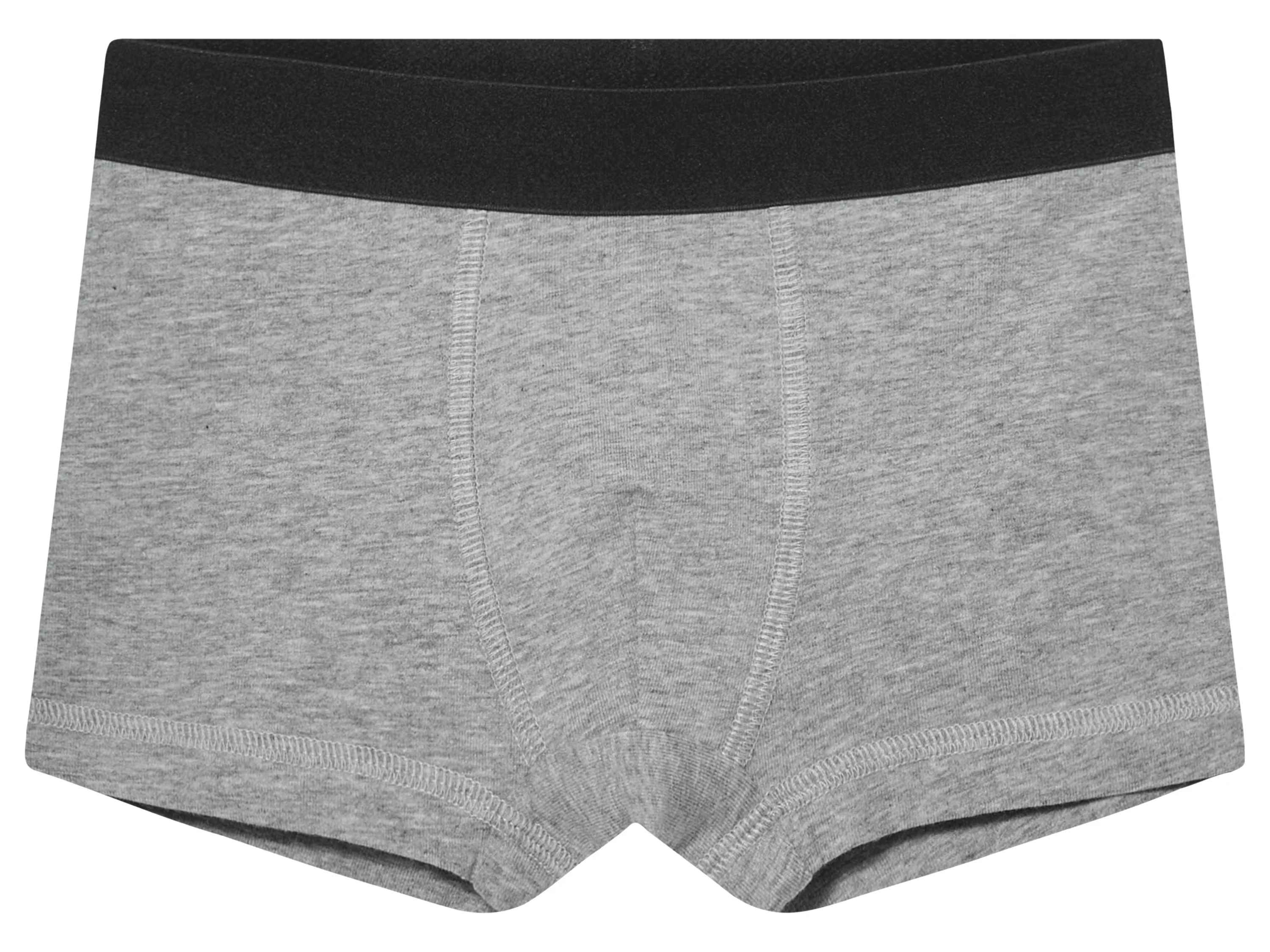 LUPILU® Kleinkinder Jungen Boxer, 5 Stück (navy/grau/weiß, 98/104) – Bild 4 von 4