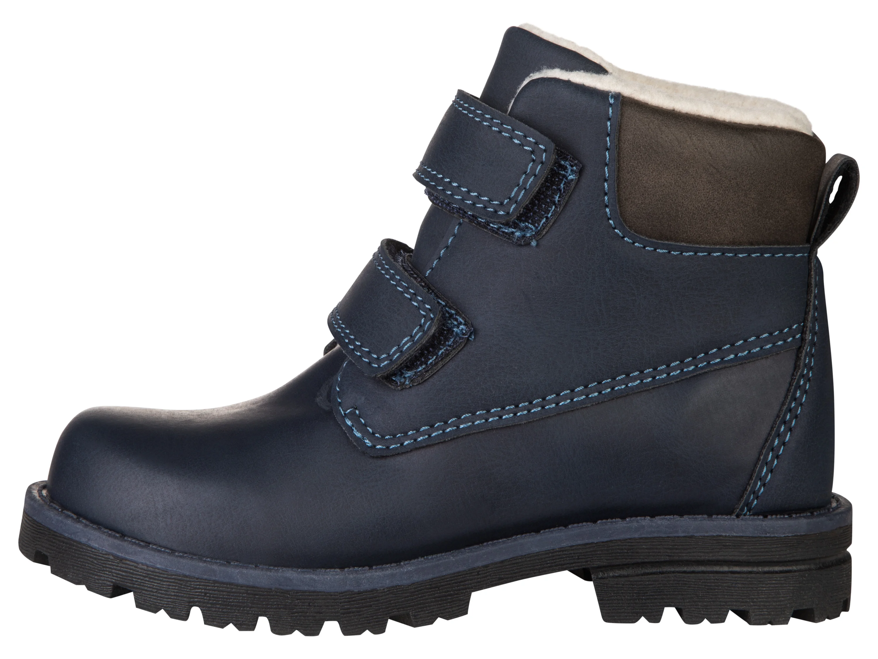 LUPILU® Kleinkinder Jungen Stiefel mit Warmfutter (Navy, 25) – Bild 2 von 3